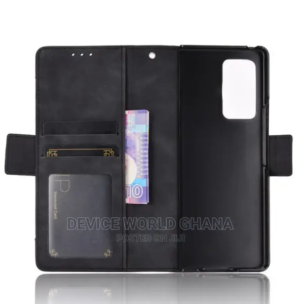 Cess Leather Flip Case for Samsung Z Fold 2