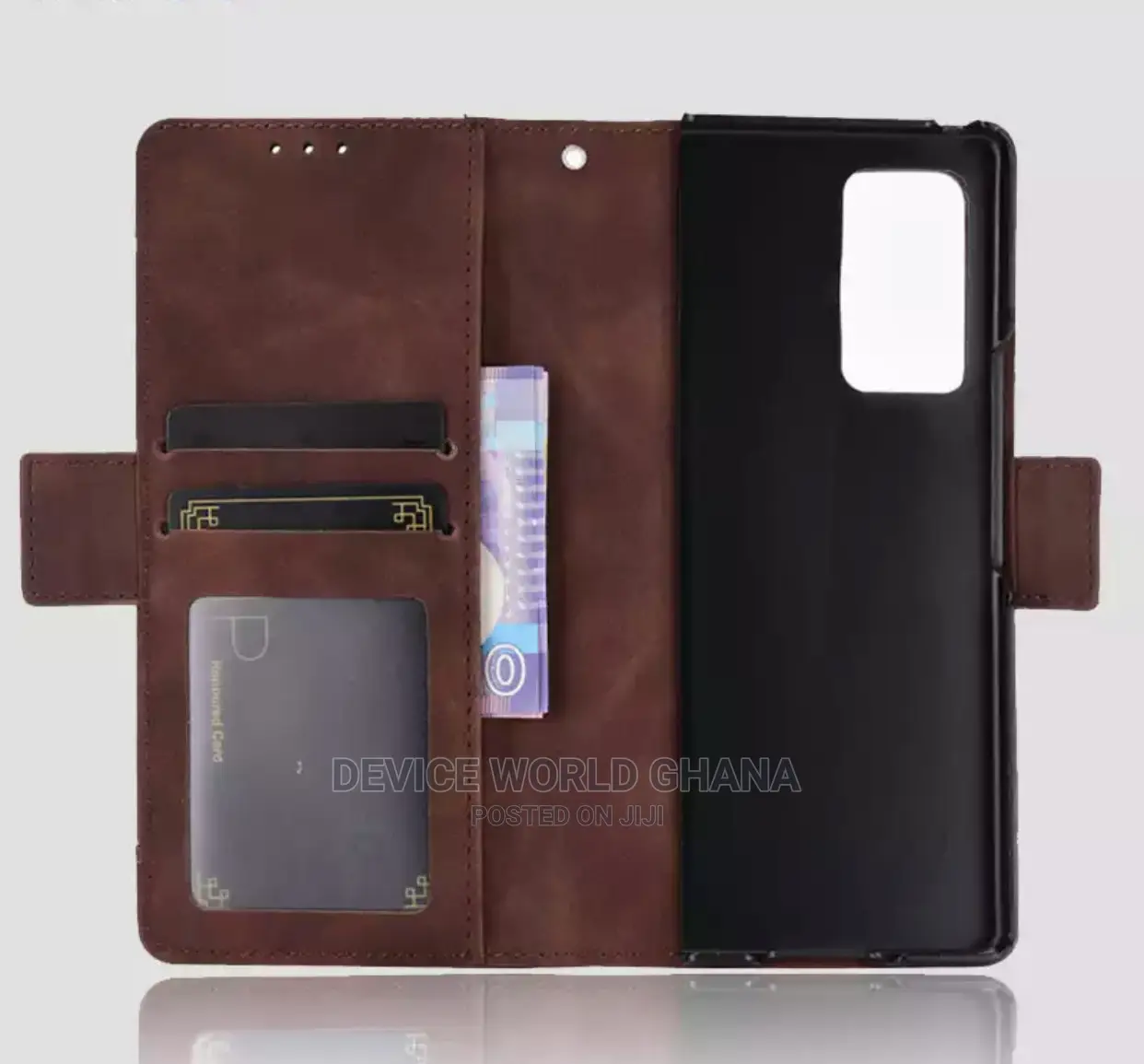 Cess Leather Flip Case for Samsung Z Fold 2