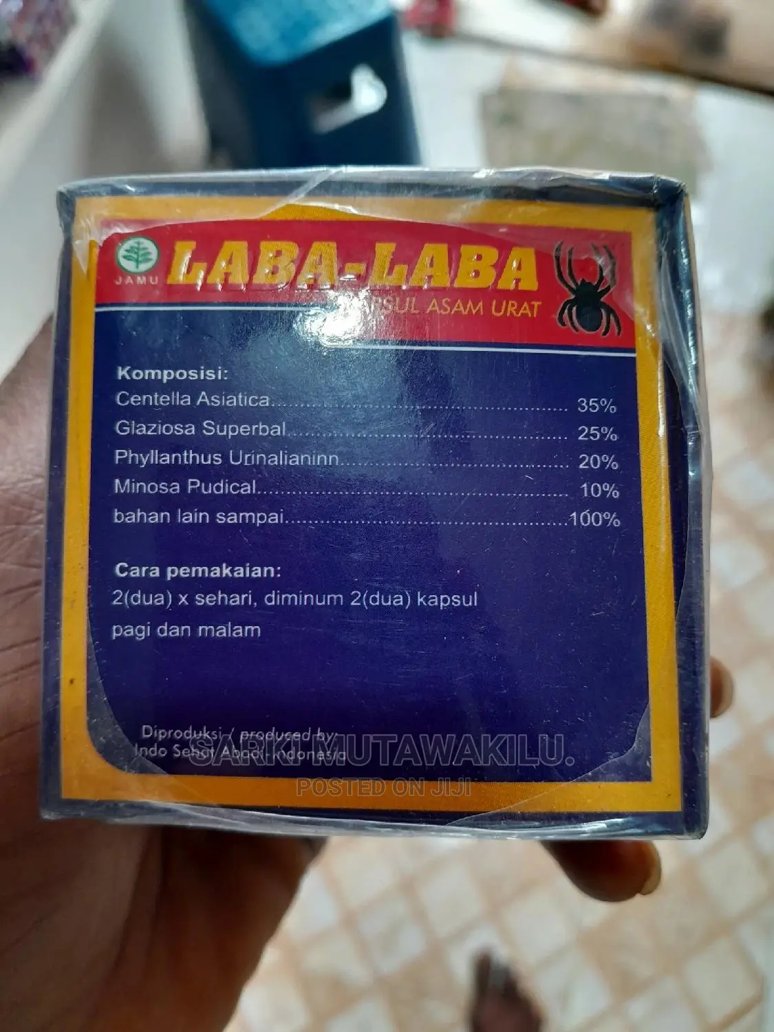 Laba-Laba Capsule.