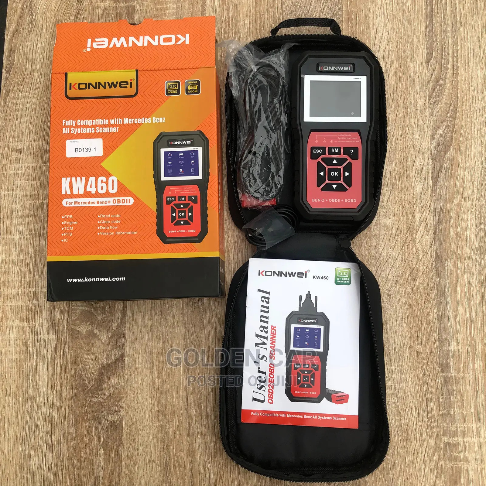 Konnwei KW460 Mercedes-Benz OBD2 Car Diagnostic Scanner