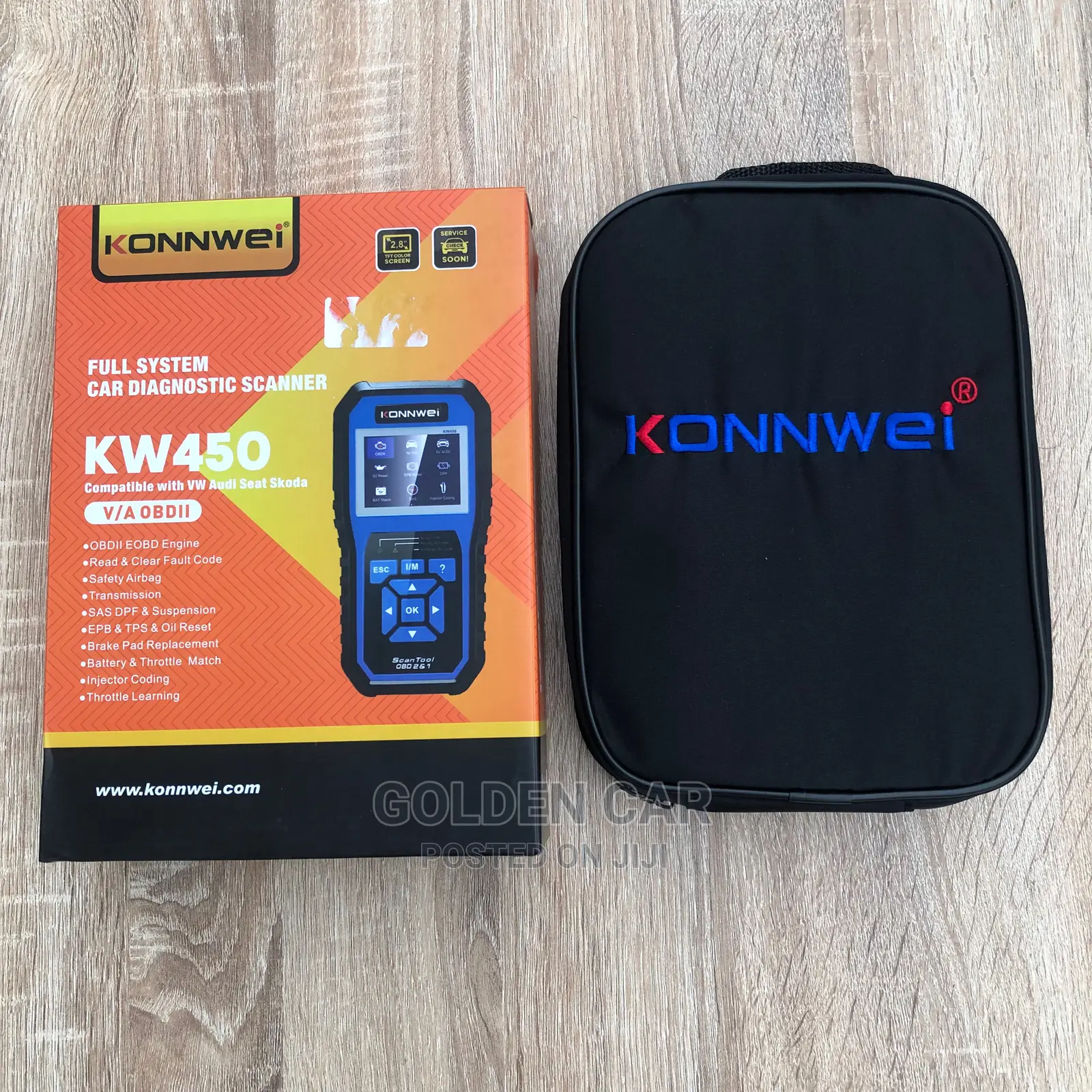 Konnwei KW450 for VW,Audi,Skoda OBD2 Car Diagnostic Scanner