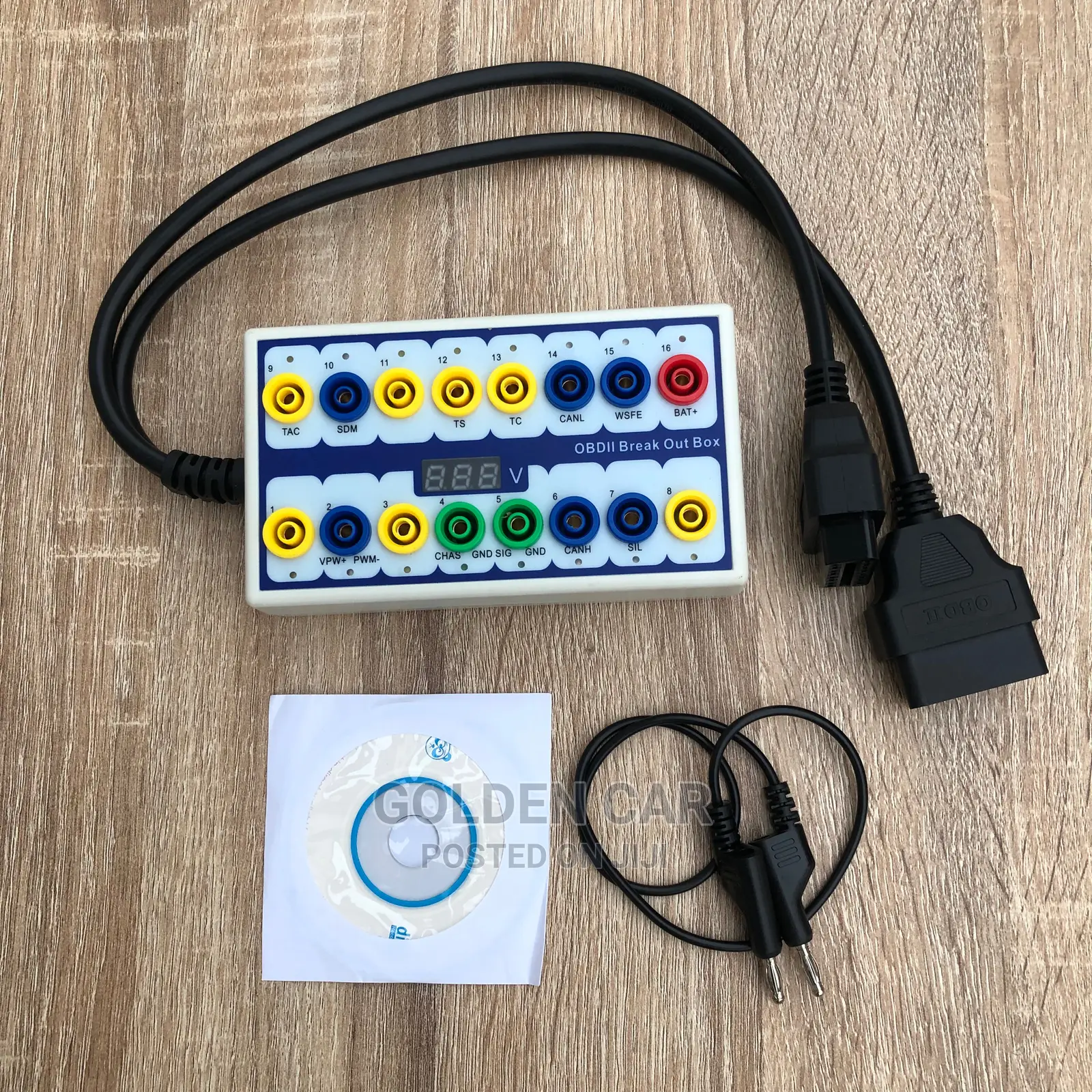 OBD2 Breakout Box CAN Protocol Detector