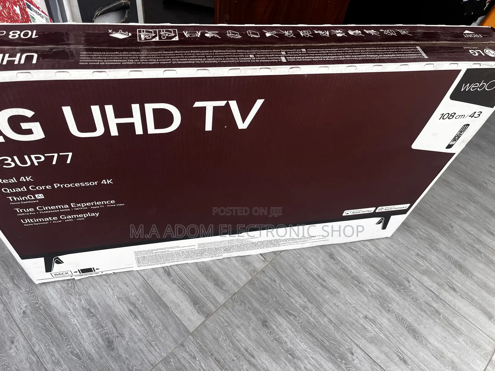 Digital LG 43" LED 43up77003 Uhd Smart TV