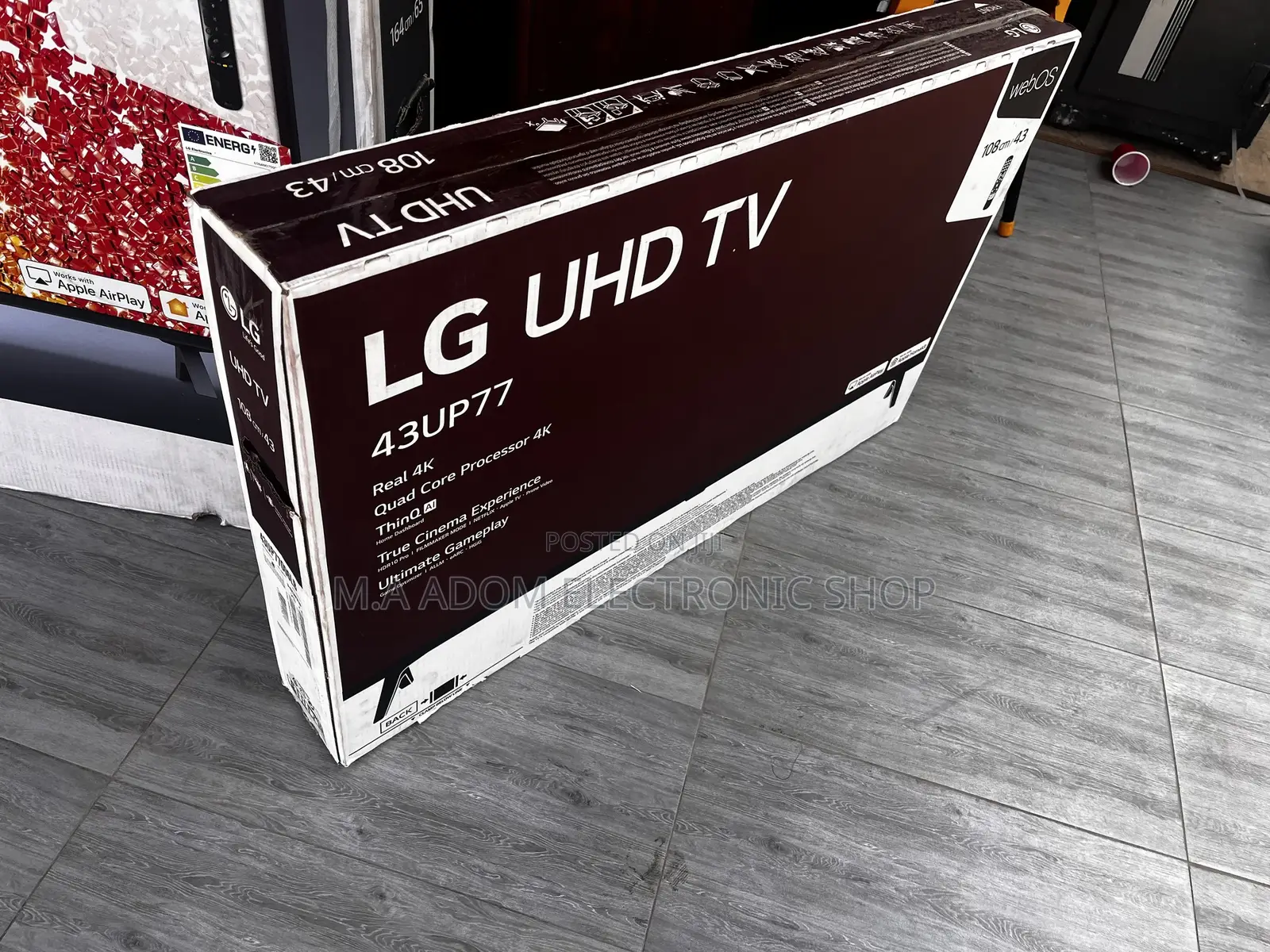 Digital LG 43" LED 43up77003 Uhd Smart TV