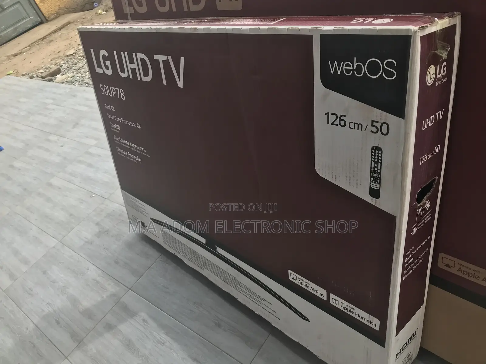 Bright Display LG 43" LED 43up77003 Uhd Smart TV