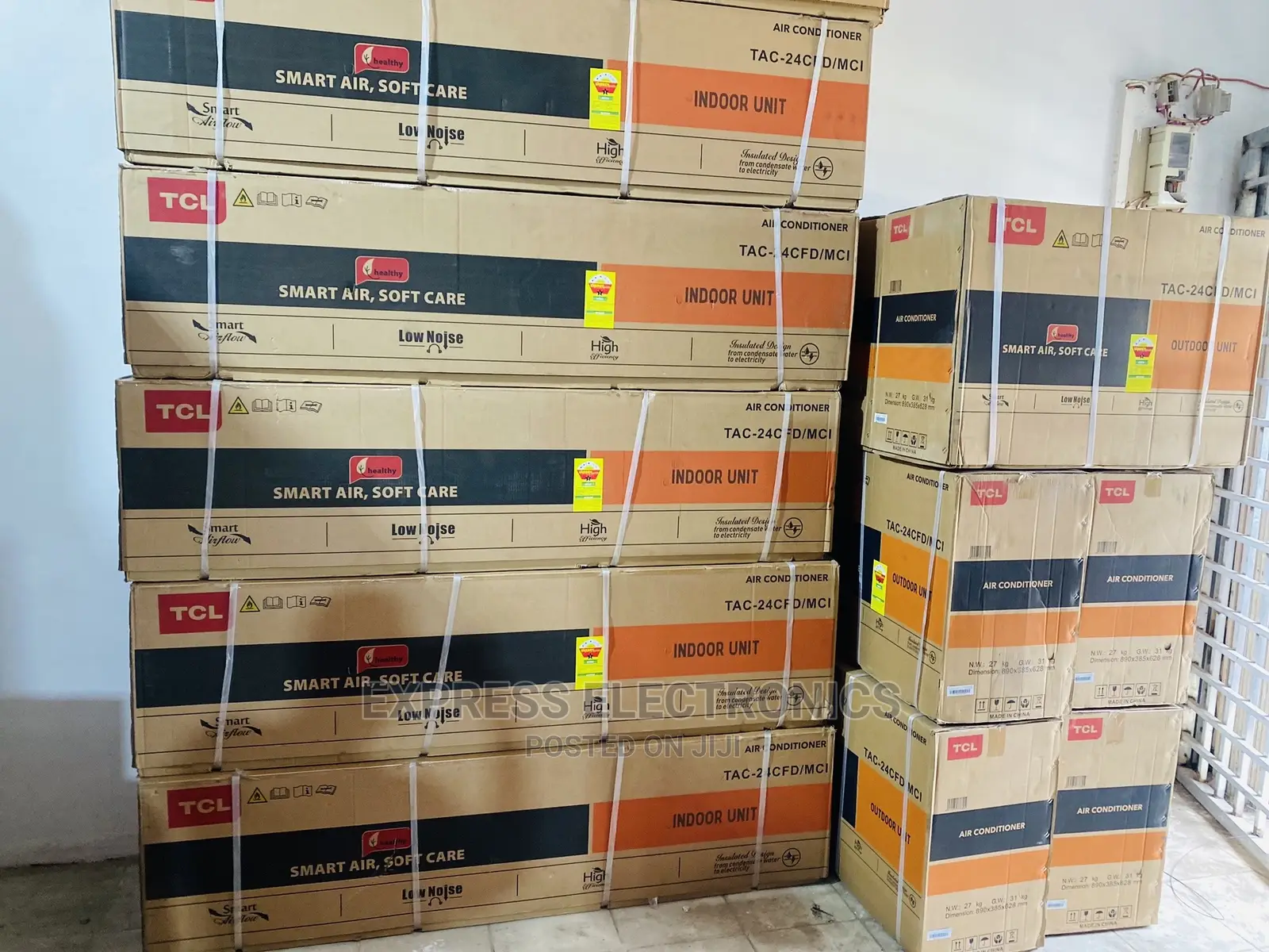 Wihte Color Floor AC 2.5hp Split TCL