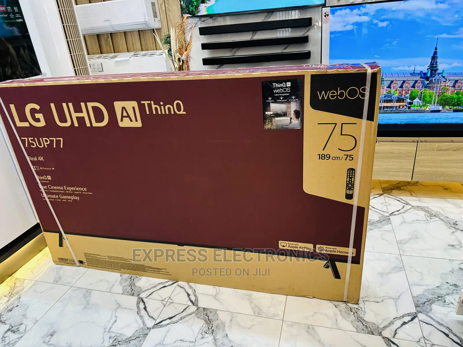 Smart Lg75up7750 UHD Sleek Design Display