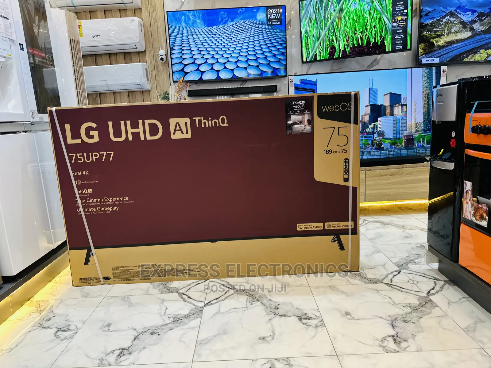 Up77 UHD 75”LG Smart Tv