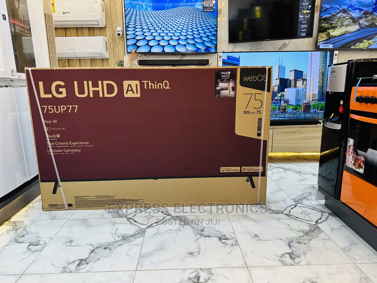 Up77 UHD 75”LG Smart Tv