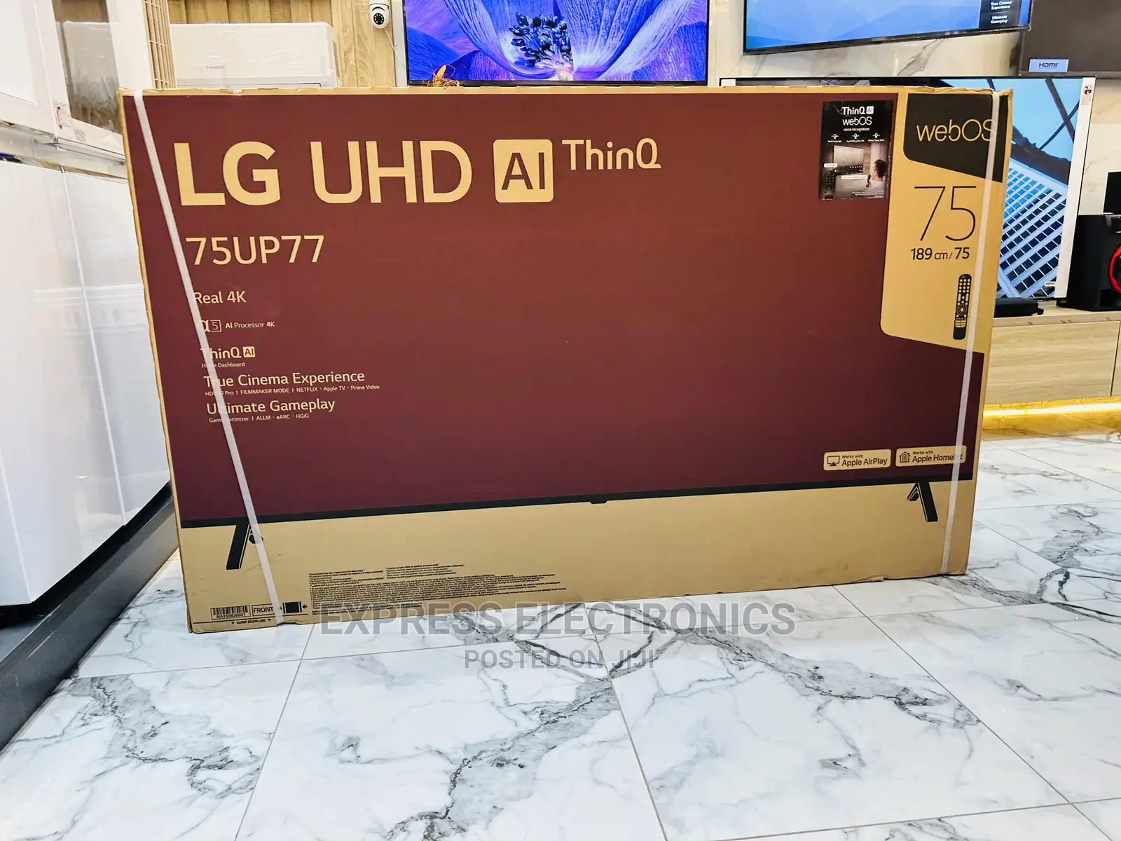 Get Great Offer on UHD Smart LG 76”Up77