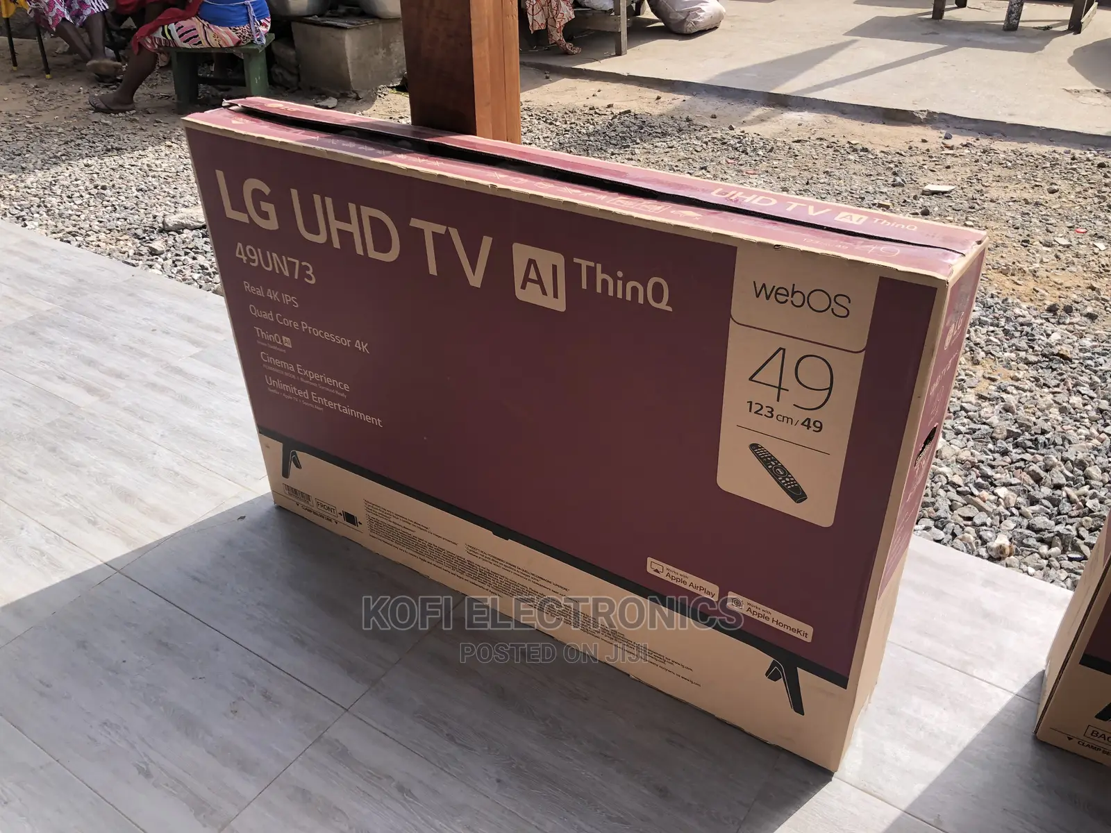 LG Uhd TV 49 Inch Un73 Series, Active HDR Webos Smart