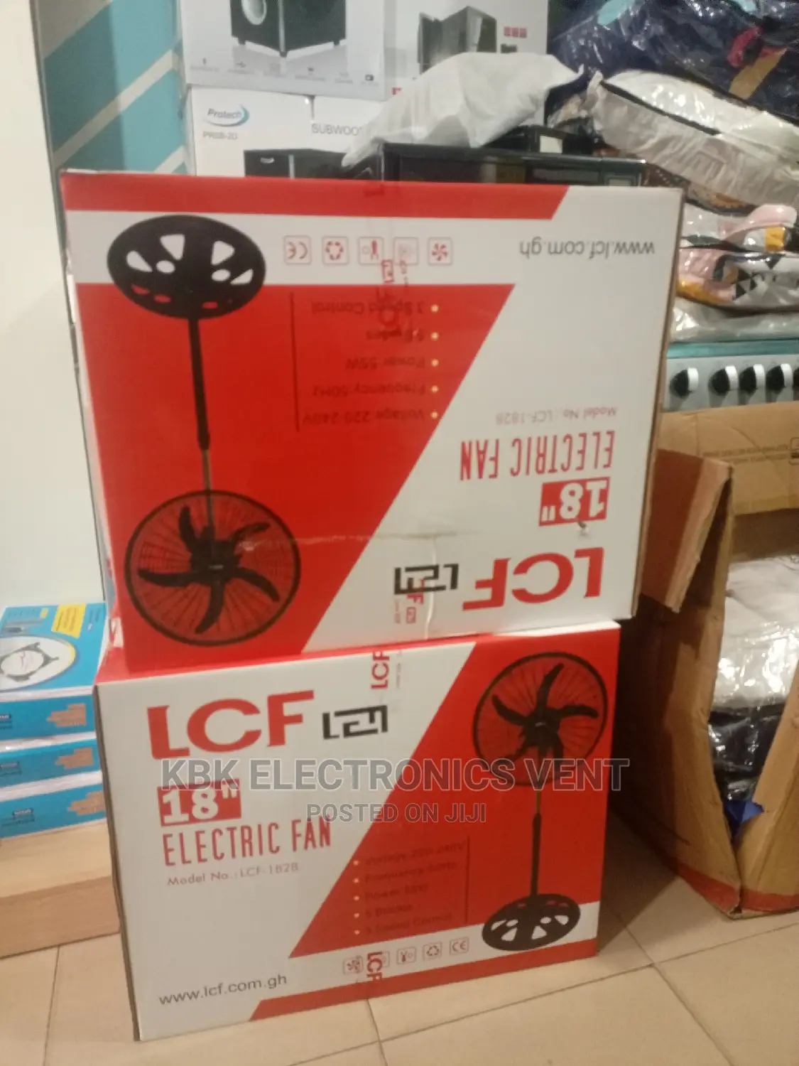LCF 18" Electric Standing Fan