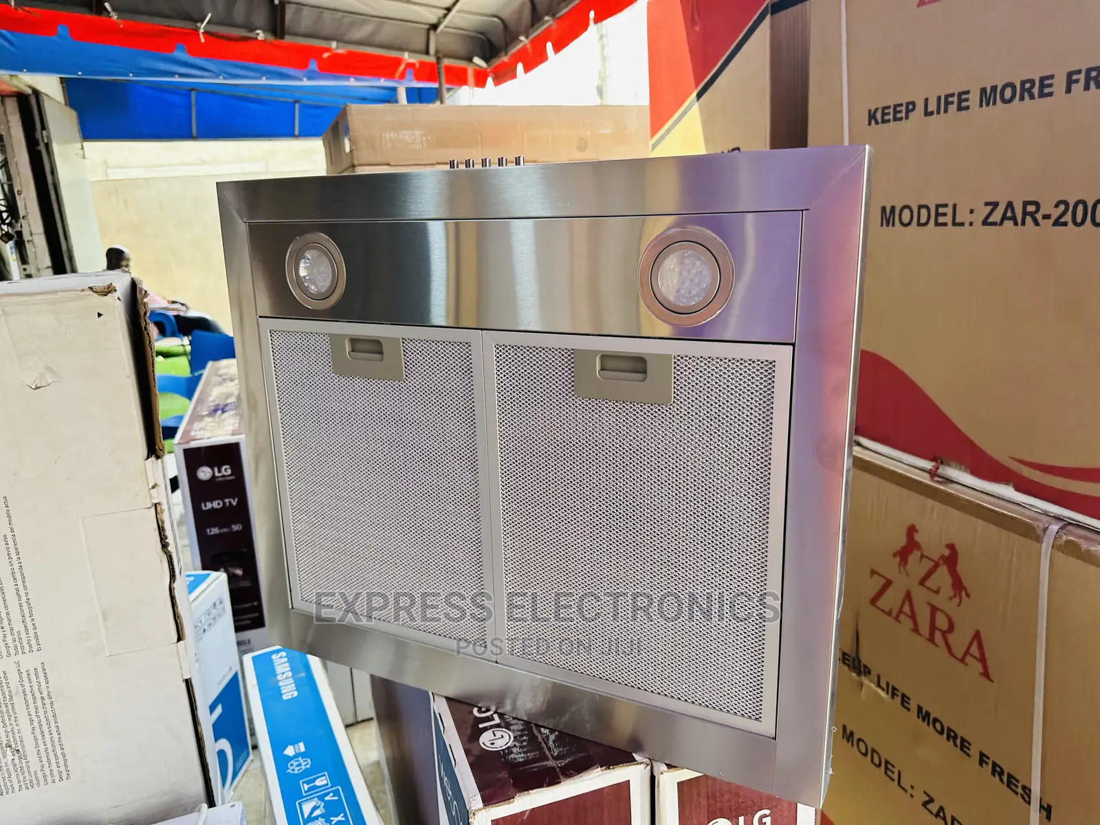 RECIRCULATING VENTING Midea Cooker Hood / Stainless [60M21]