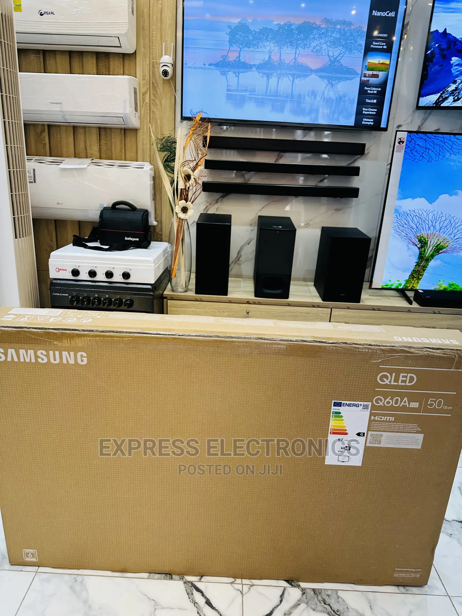 Crisp Resolution Samsung UHD Smart QLED 50Q60A