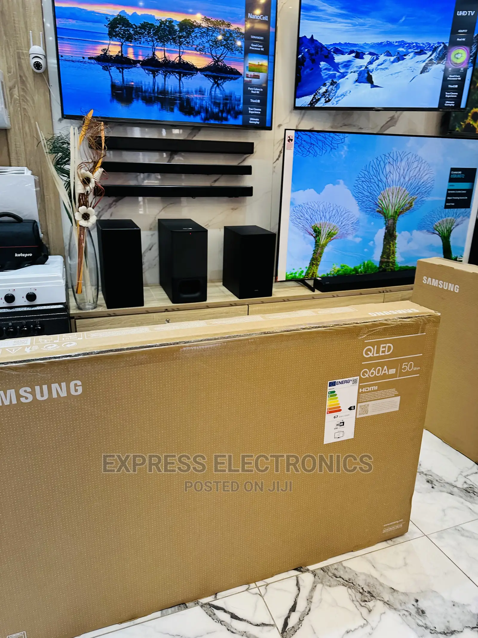 Crisp Resolution Samsung UHD Smart QLED 50Q60A