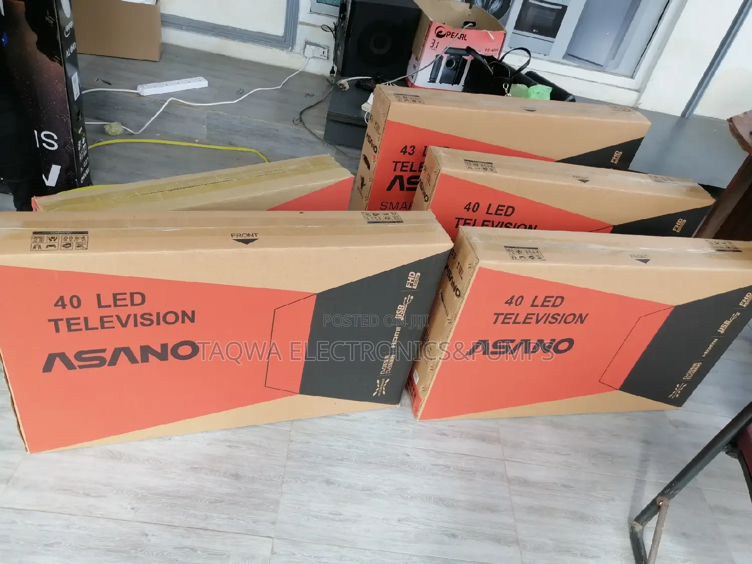 New Stock Asano 40 Inches Television