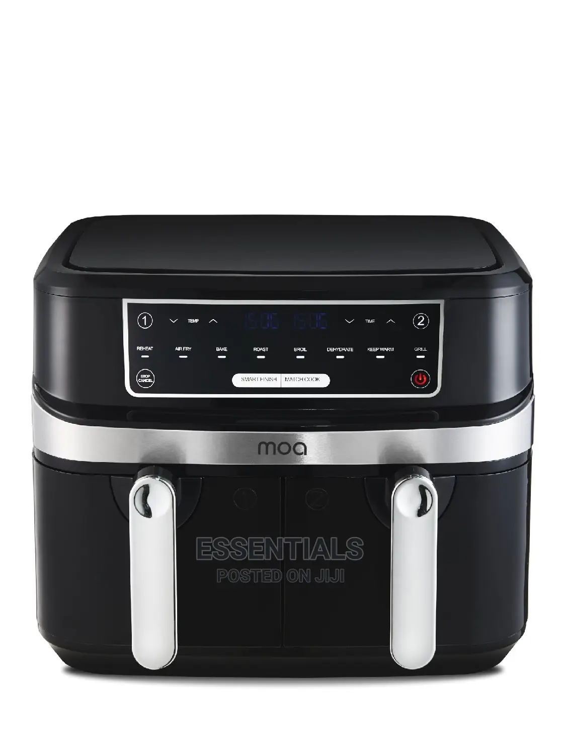 MOA Airfryer - Perfectfry Double - XXL 9L - Double Airfryer