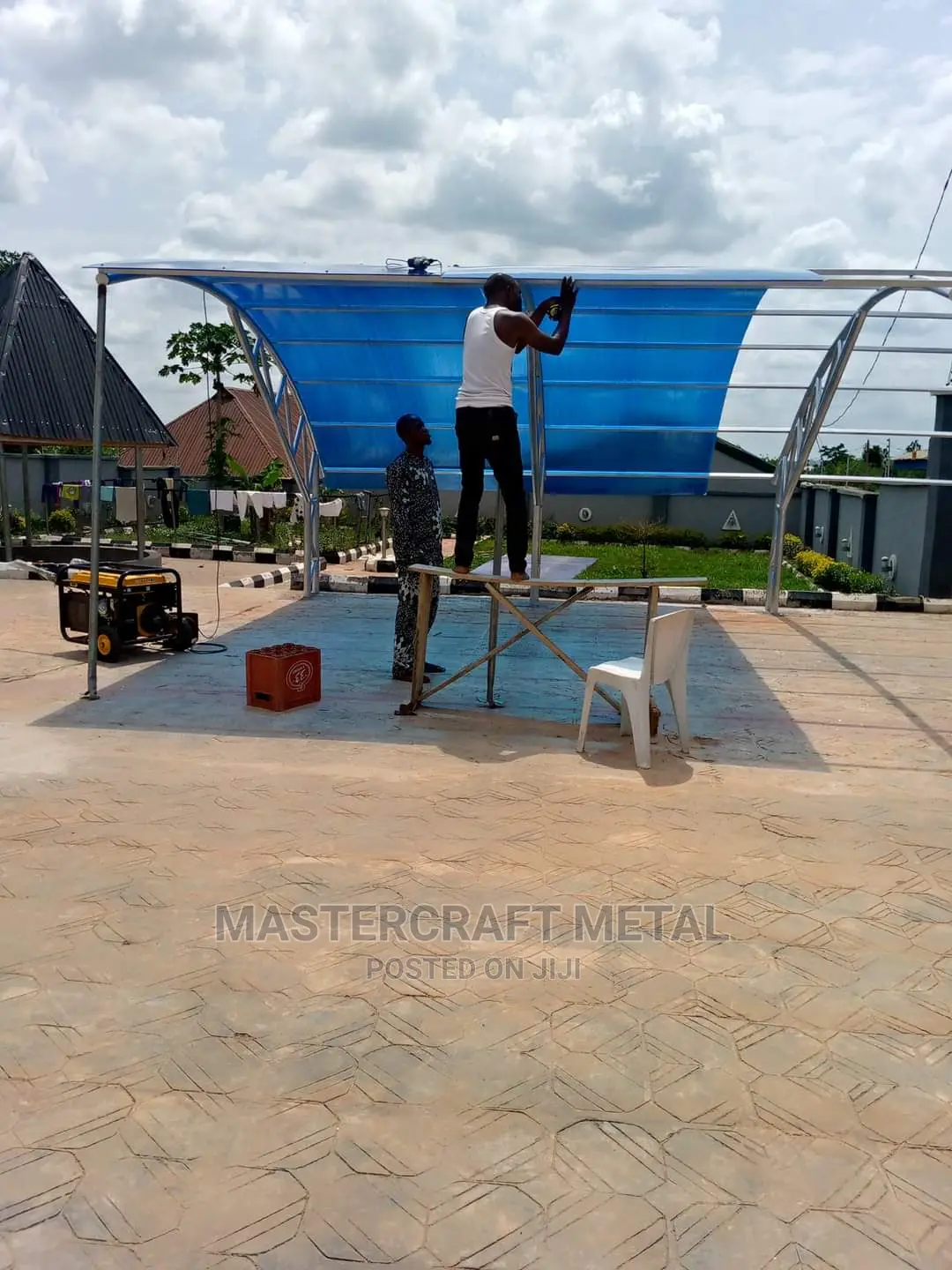 Modern Design 4 Legs Carport Polycarbonate Sheet