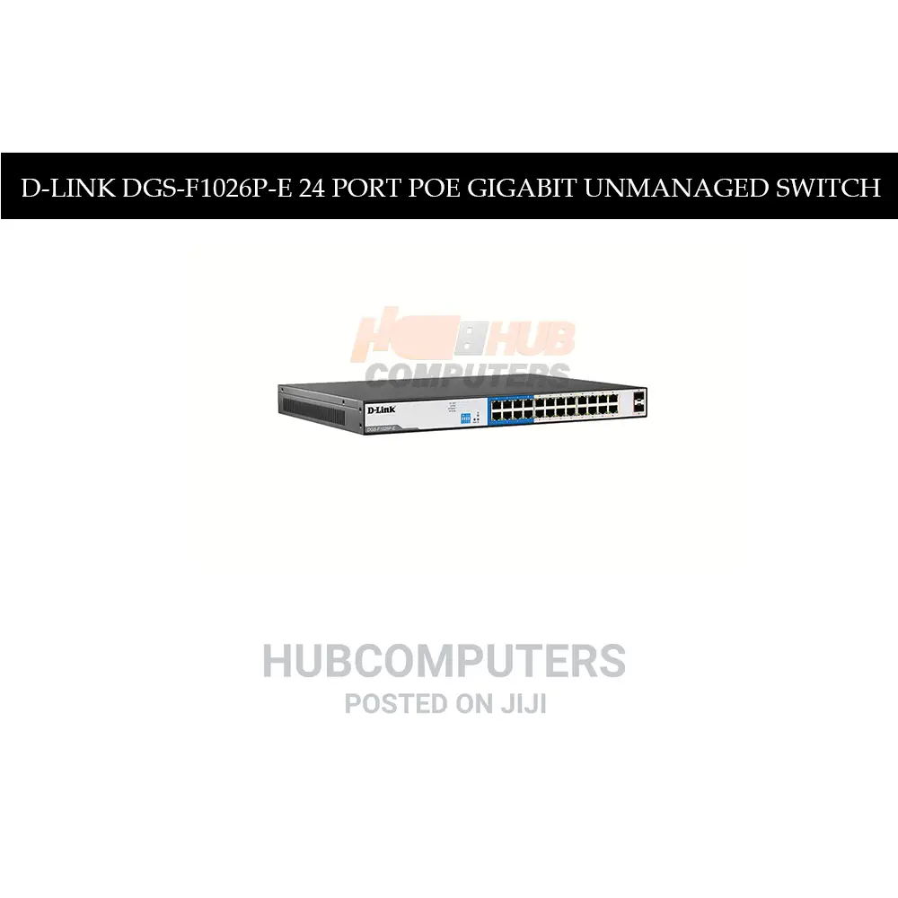 D-Link DGS-F1026p-E 24 Port Poe Gigabit Unmanaged Switch
