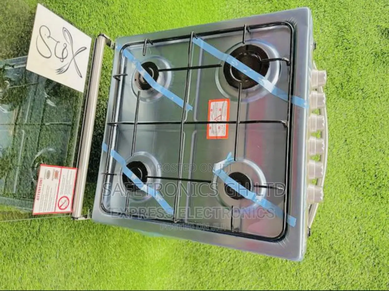 60x60 (New Line) Top Cooker Sliver Stove Ferre Grill Auto