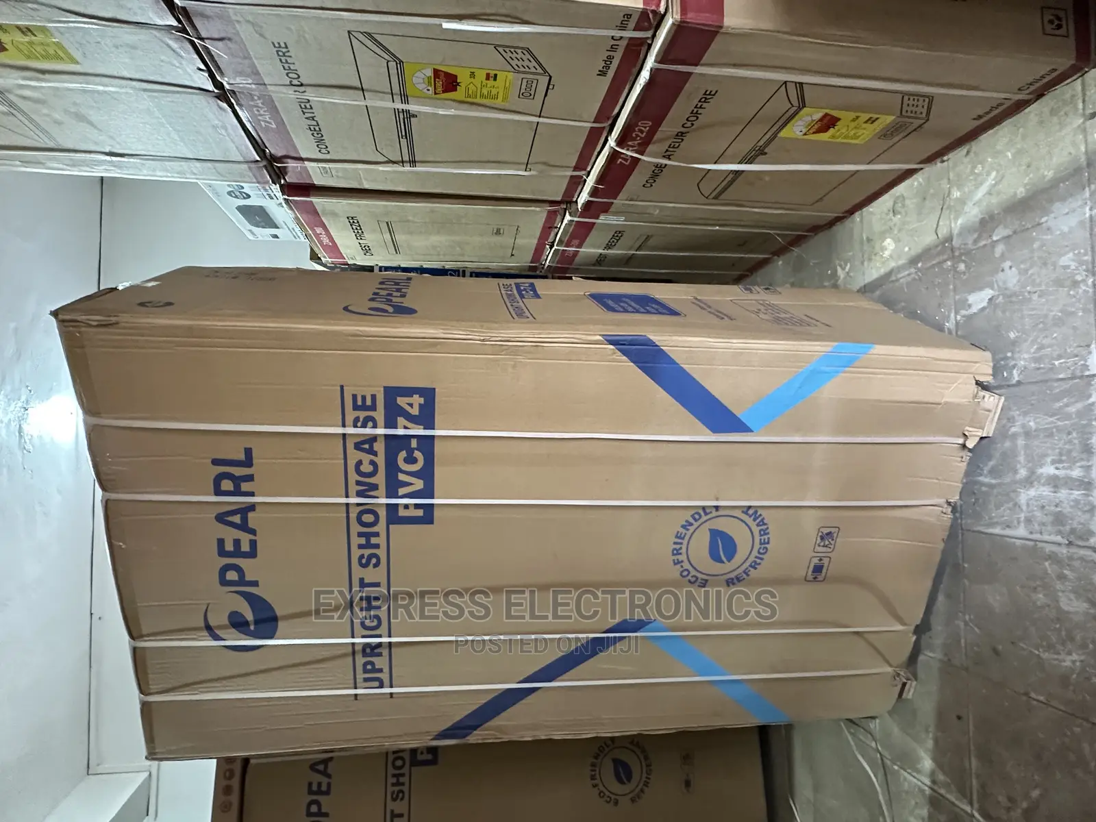 Pearl Display Fridge PVC-74 Capacity: 568liters Fast Cooling