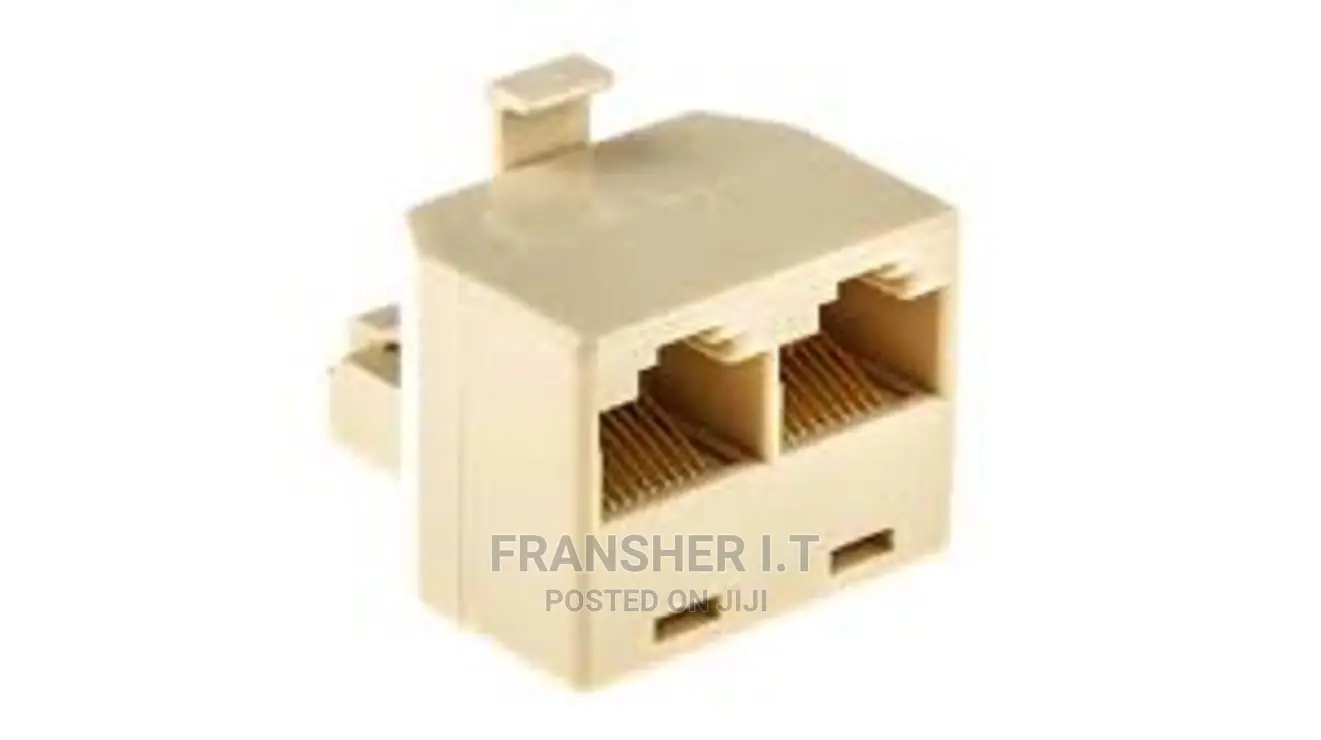 2 Ways Rj45 Network Splitter/ Coupler