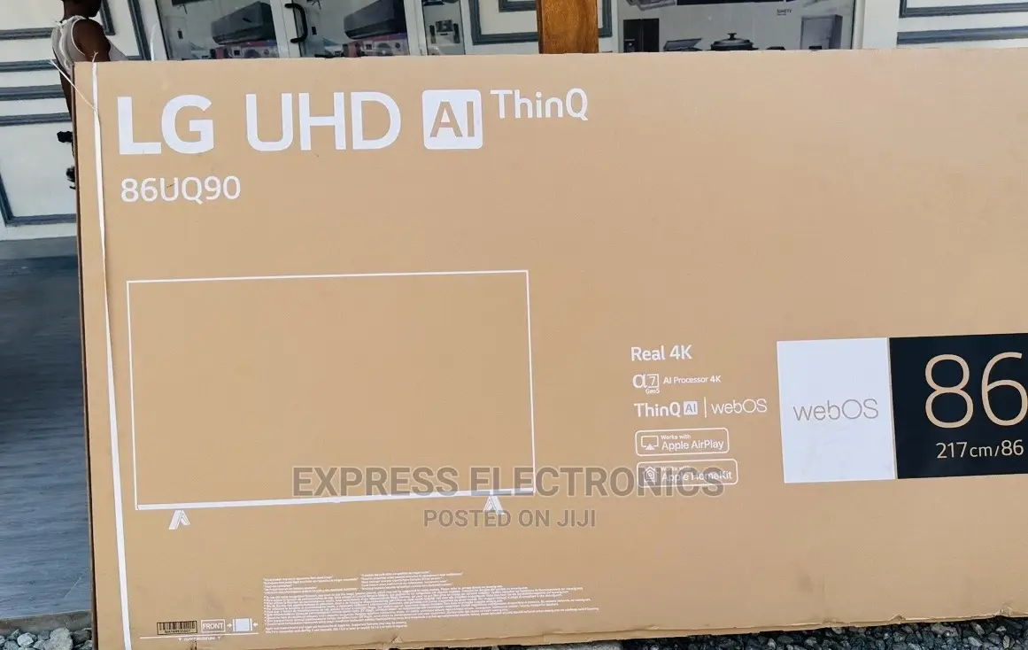 Clear Ultra Modern Design UHD Smart LG 86”Up90