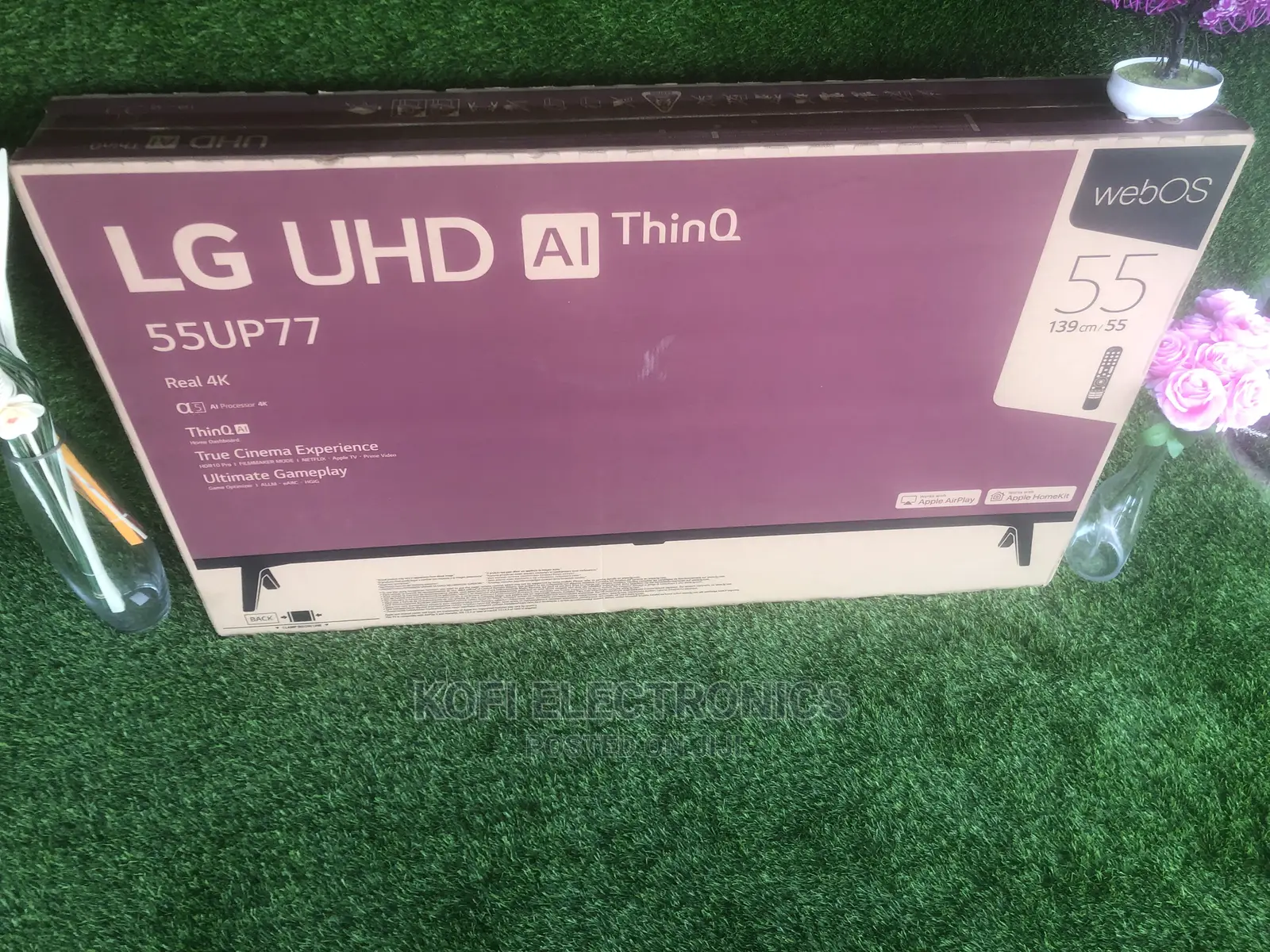 New LG 55UP770PVG 55 Inches Active HDR Webos Smart TV