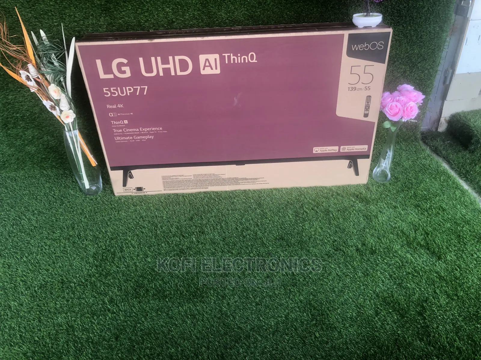 New LG 55UP770PVG 55 Inches Active HDR Webos Smart TV