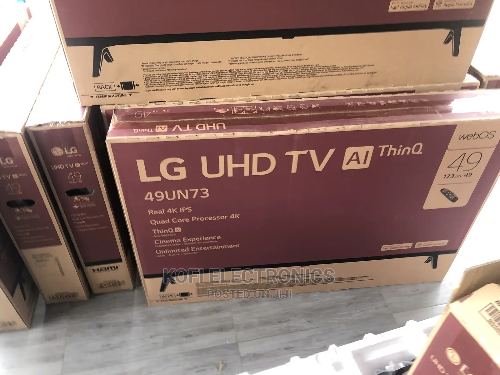Quality LG 49 Inch UHD TV Active HDR Webos Smart