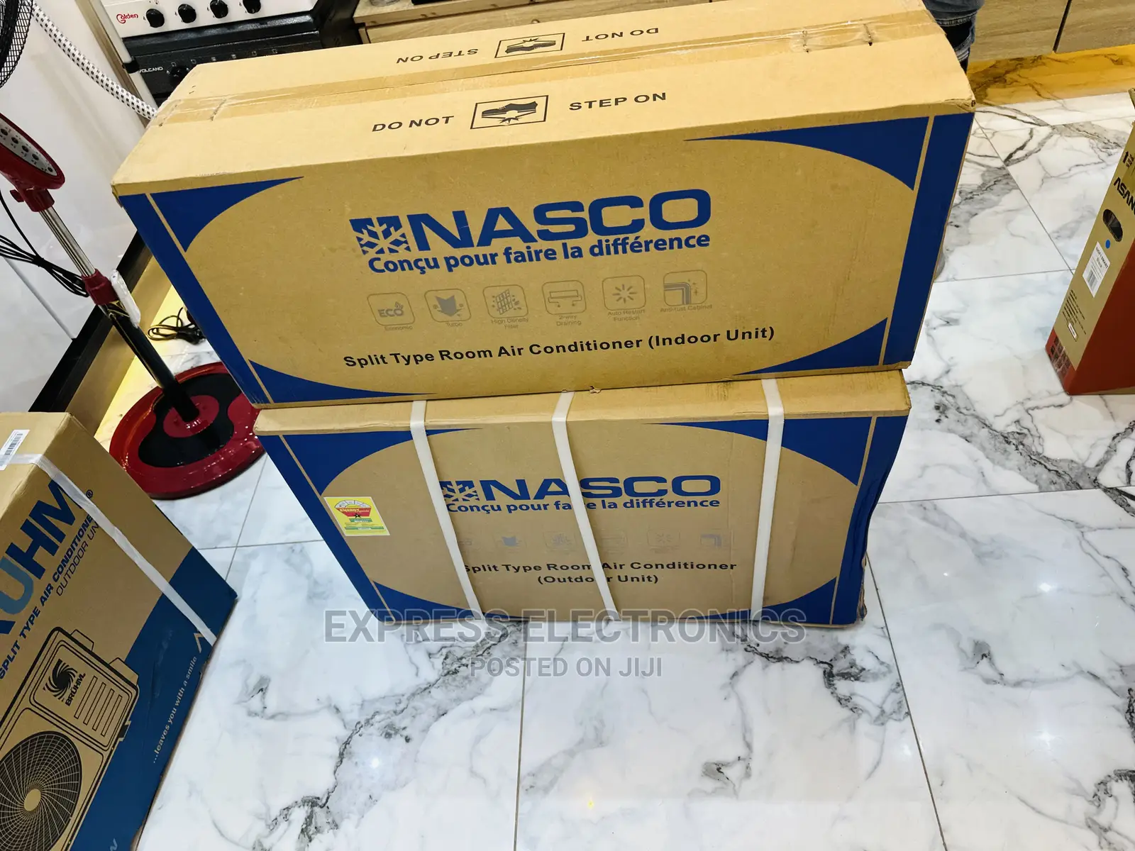 Nasco Copper Condenser Mirror Split 1.5hp AC