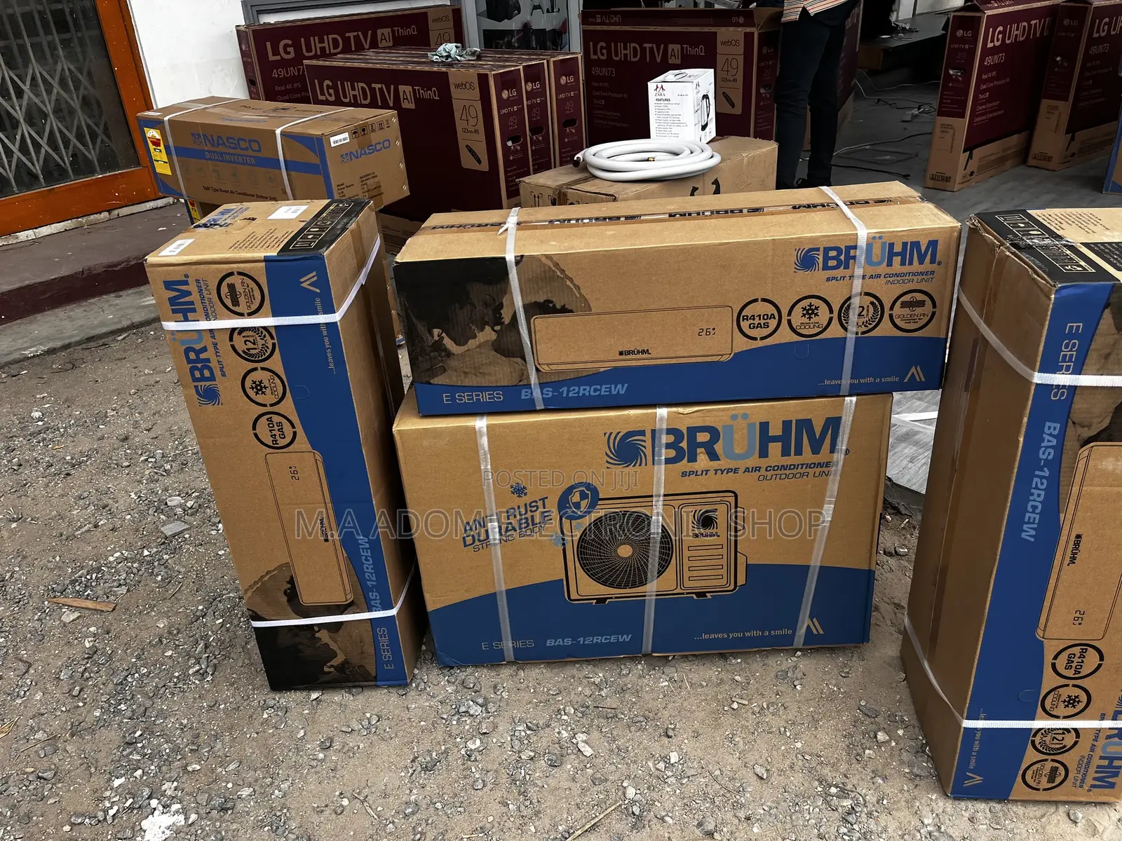 Branded Bruhm Air Conditioner 1.5HP R410