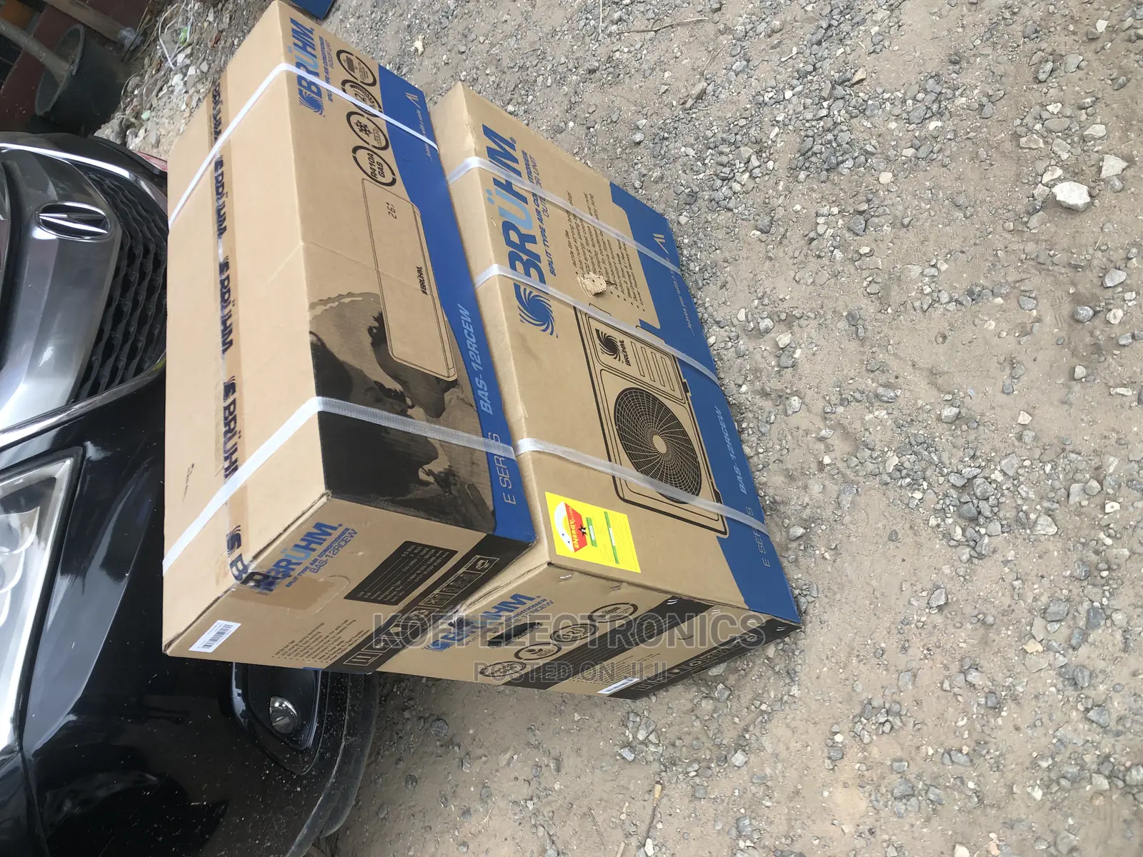 Auto Cool Dry Mode Bruhm BAS-12RCEW Split Air Conditioner