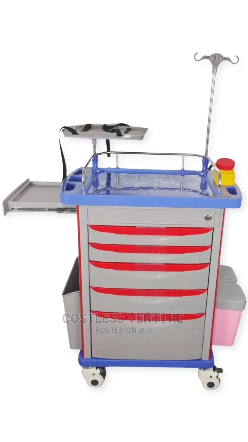 Greenlife Medical Crash Trolley