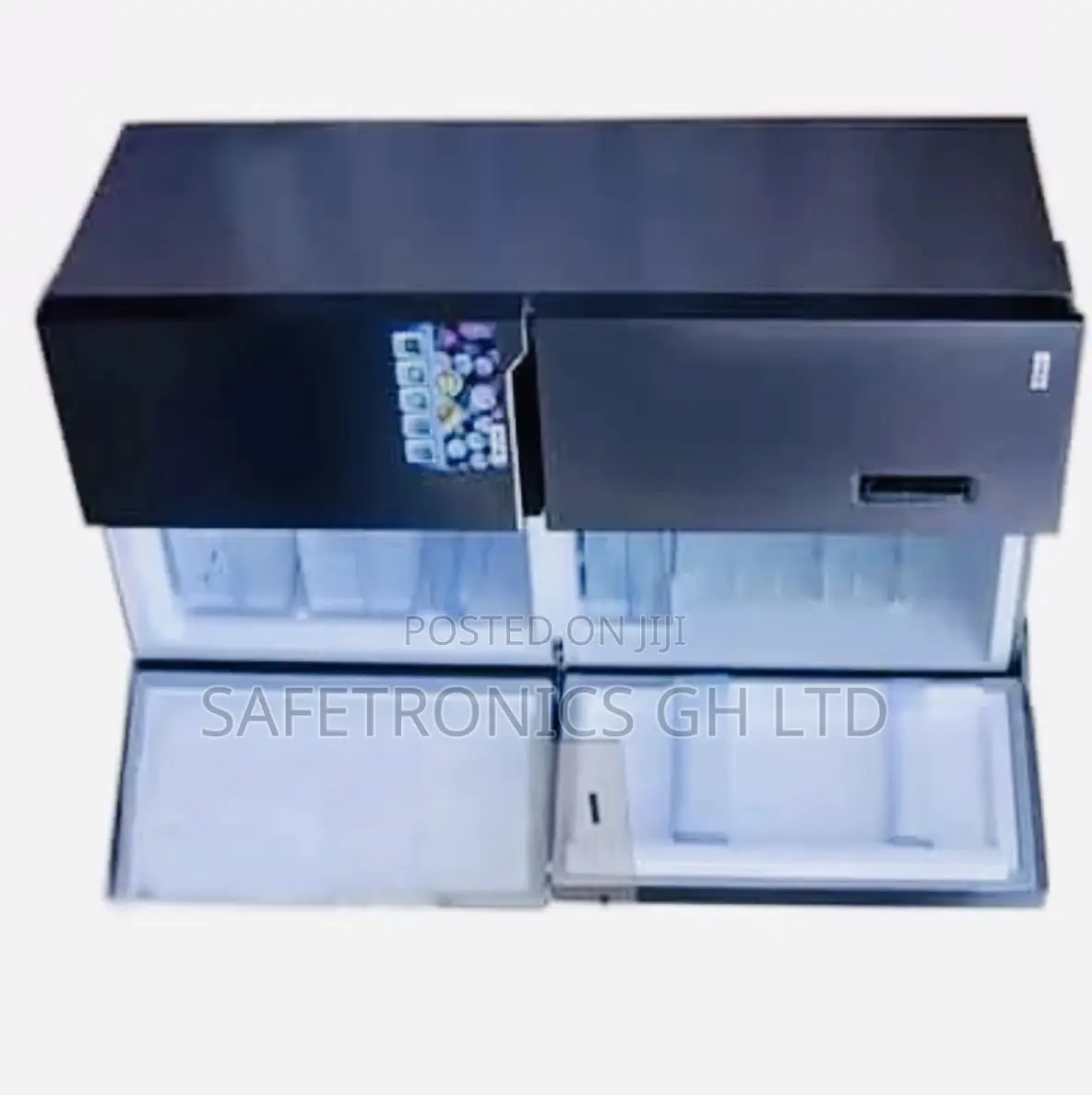 Pearl 337ltr Side by Side Fridge 4stars PF-550BSS