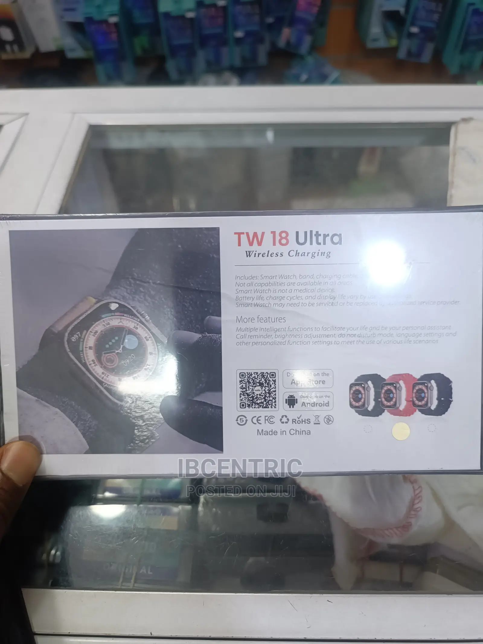 TW18 Ultra Unisex Smart Watch
