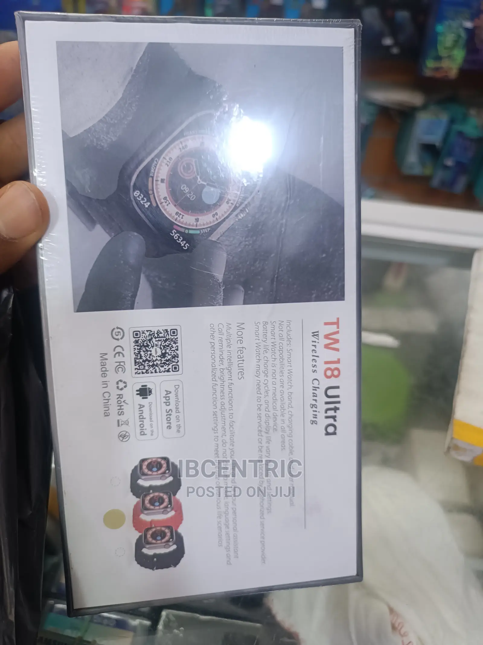 TW18 Ultra Unisex Smart Watch