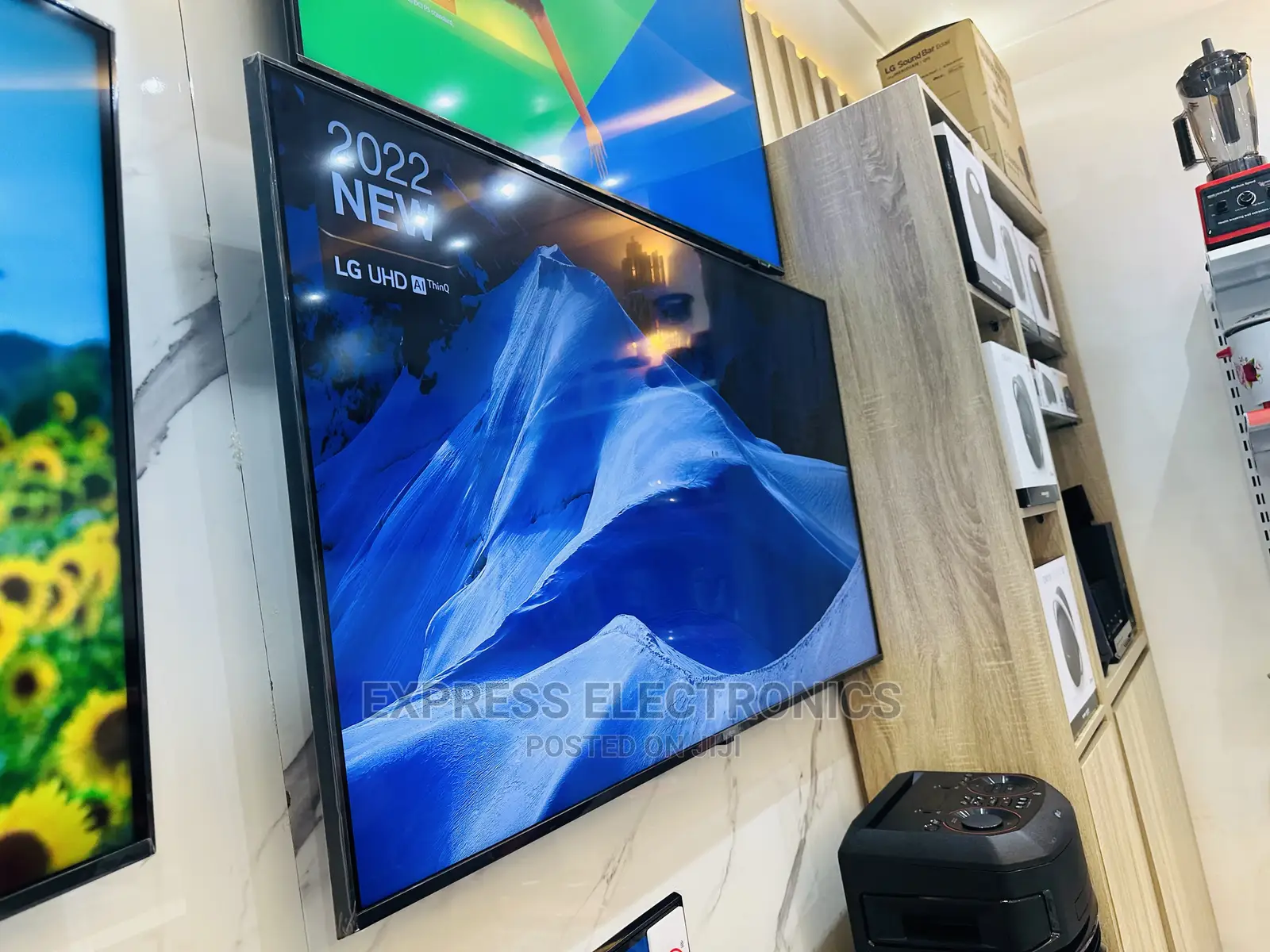 LG UHD 65”Smart Uq80 Series Tv Call  For