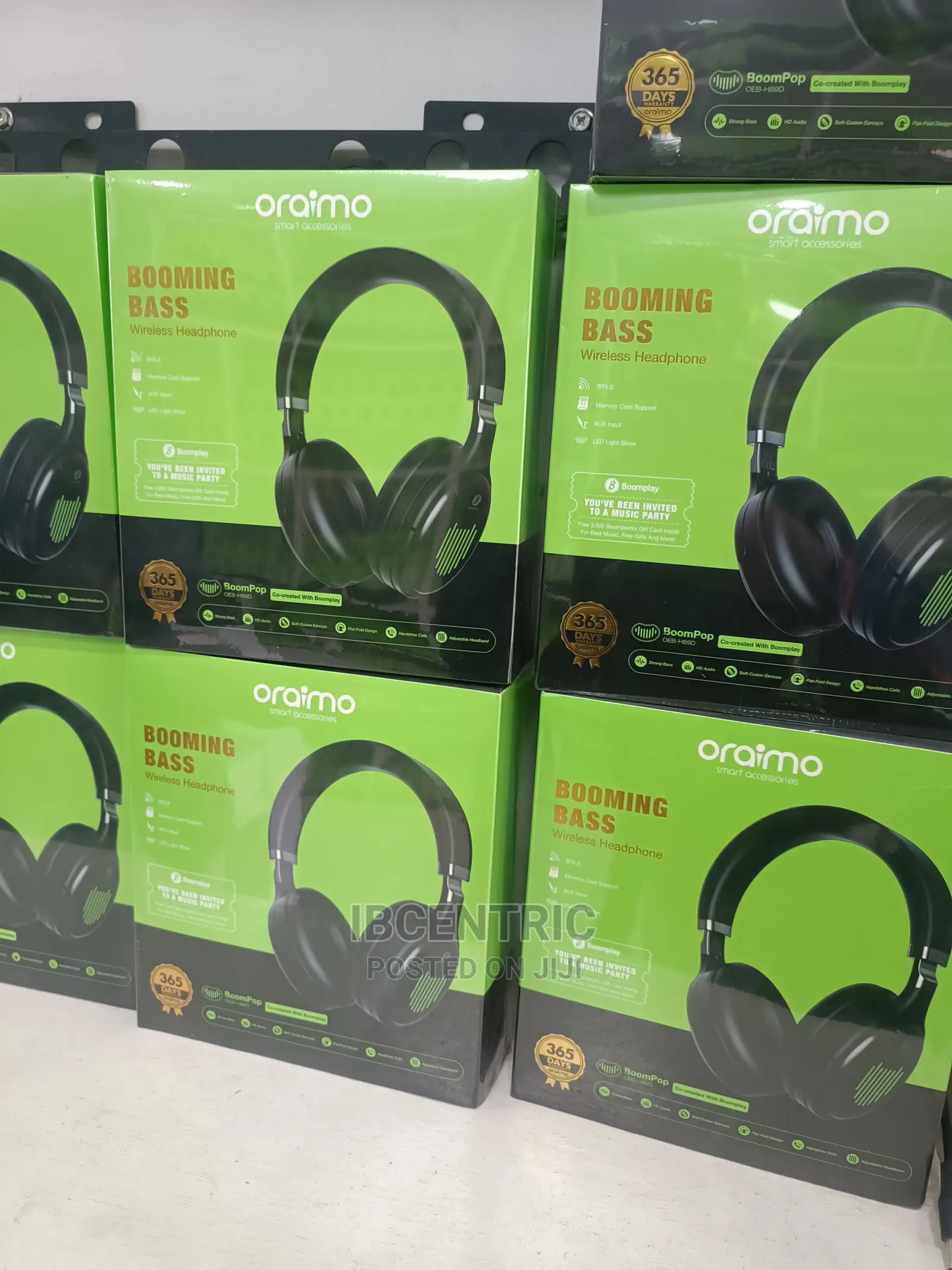 Oraimo Boompop Over-Ear Bluetooth Headset