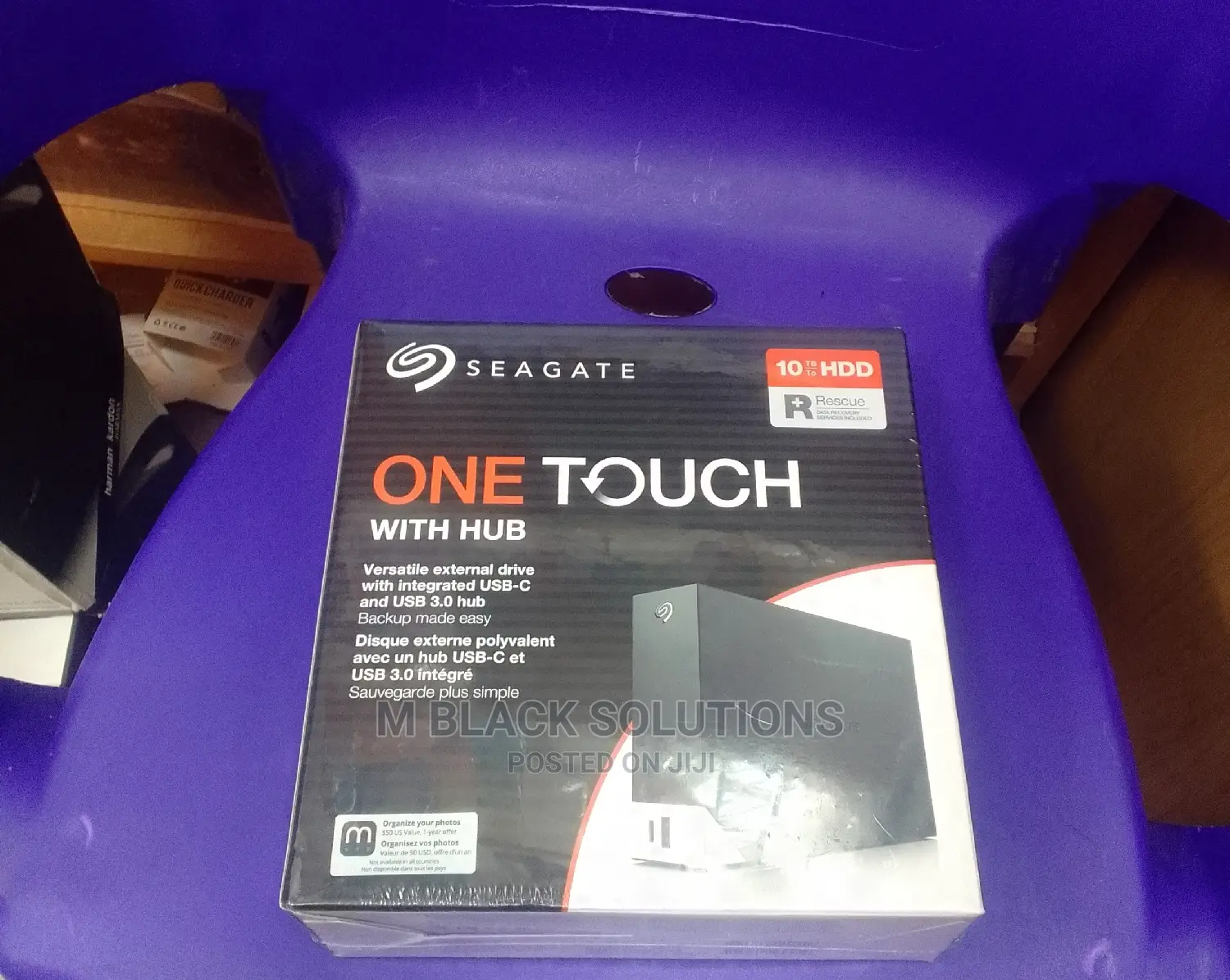 Seagate One Touch Hub 10tb Desktop External HDD