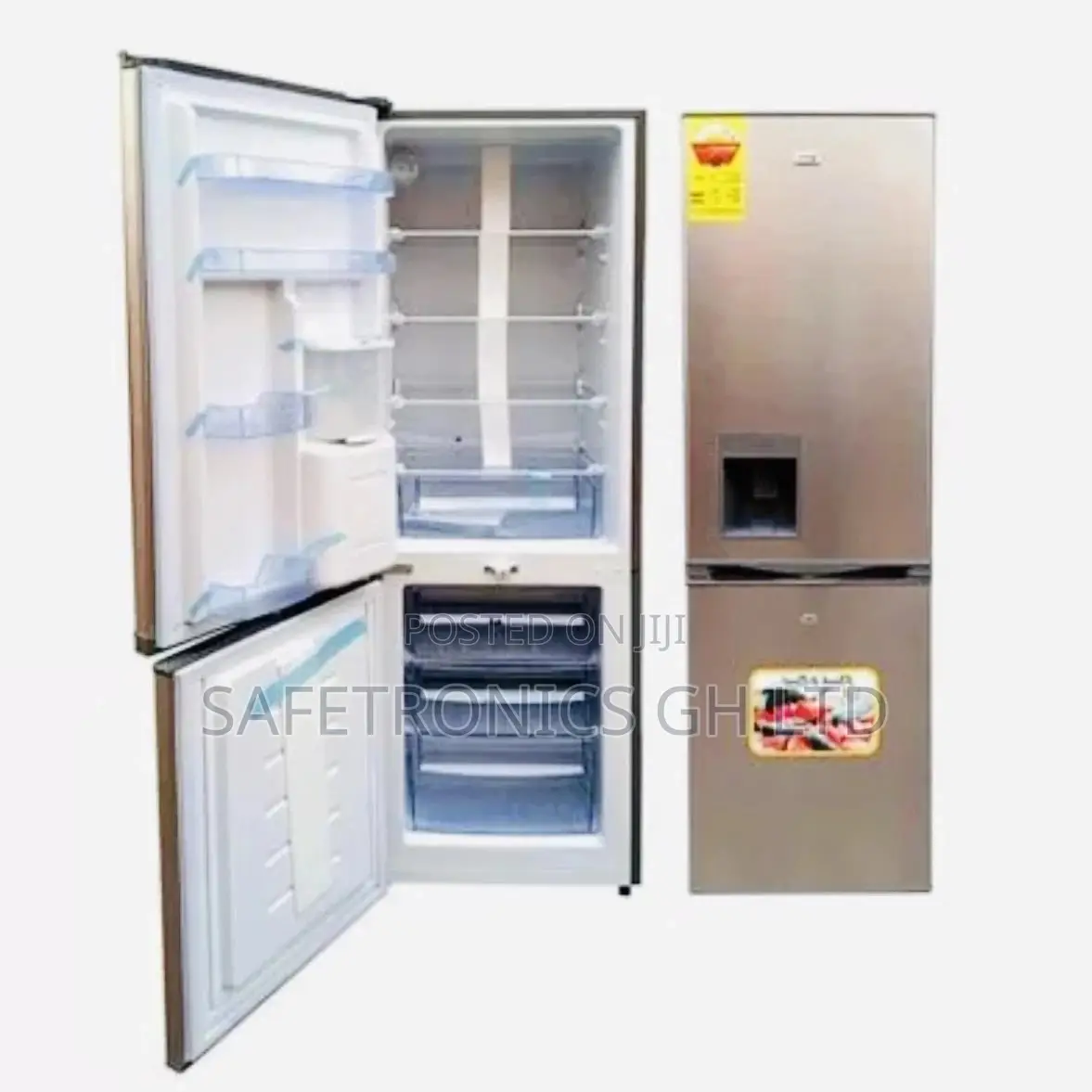 Pearl 251ltr Double Door Fridge With Dispenser PF-330BWD
