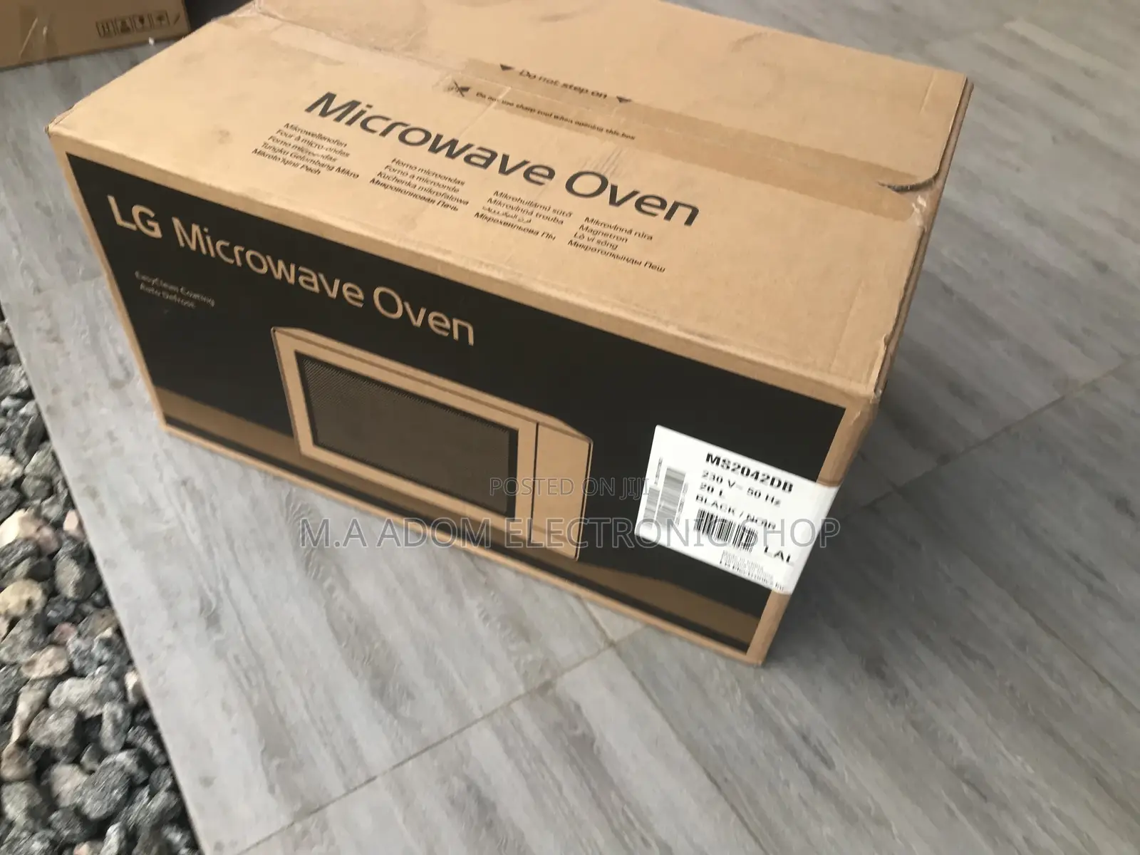 Best Offer LG Solo 20L Ms2042db Microwave - Black