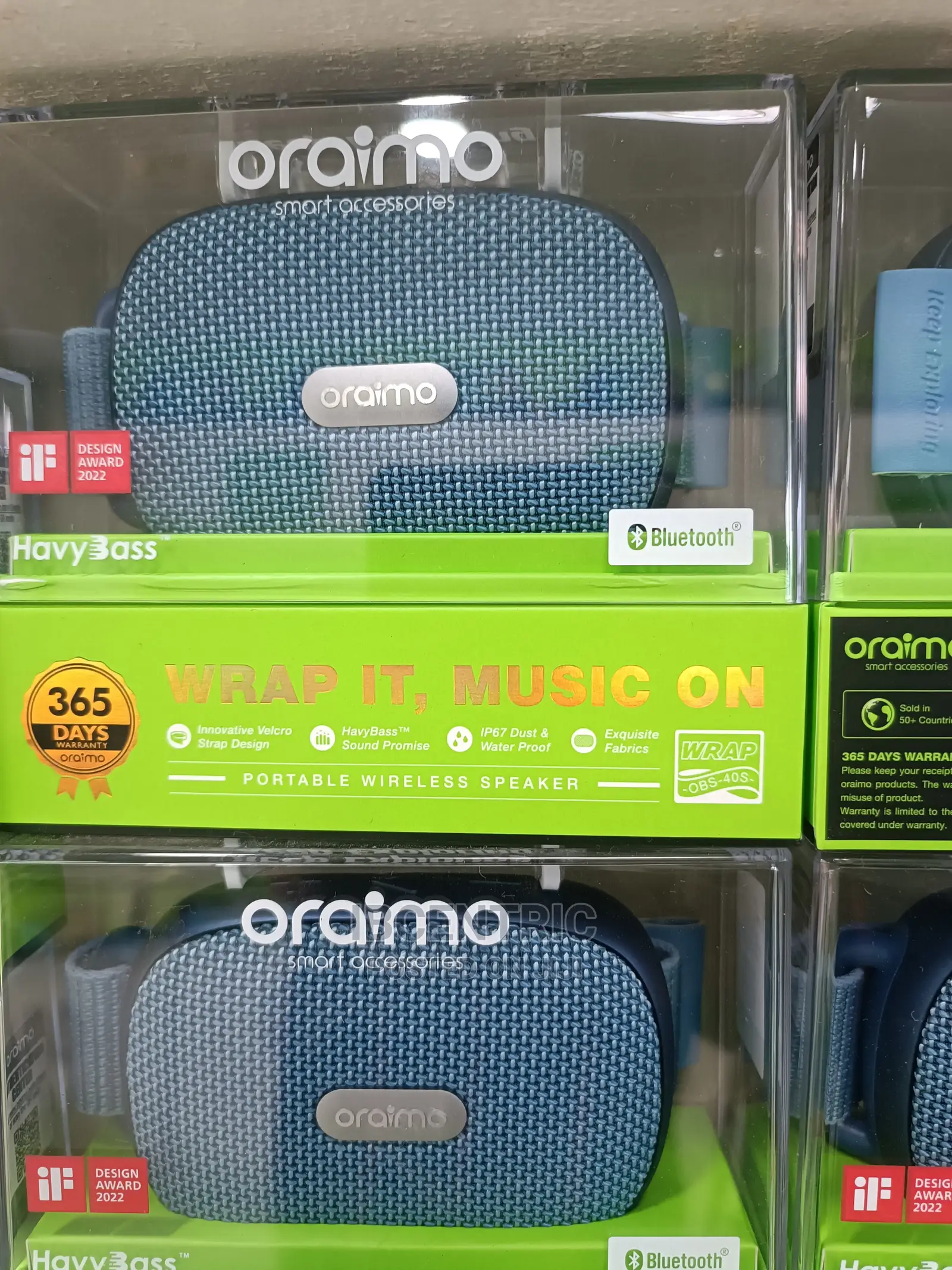 Oraimo Wrap Portable Wireless Speaker