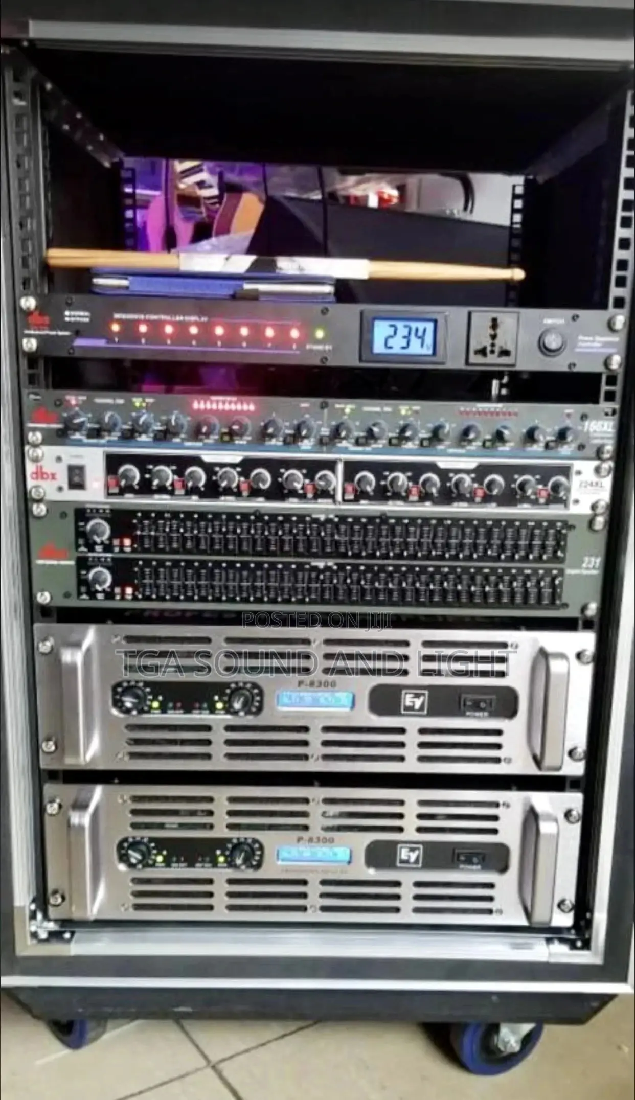 Full Amplifier Rack