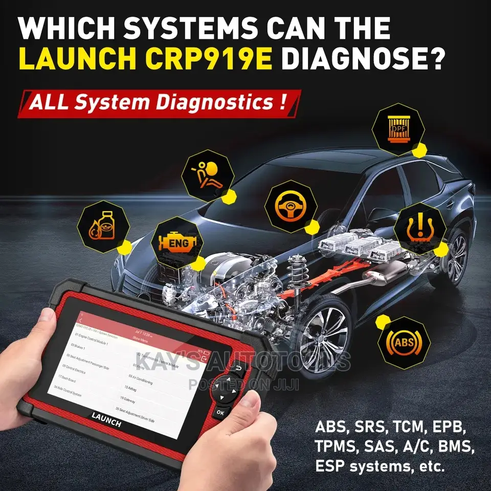 Launch CRP 919X 919E Car Diagnostics Scanner and Programmer