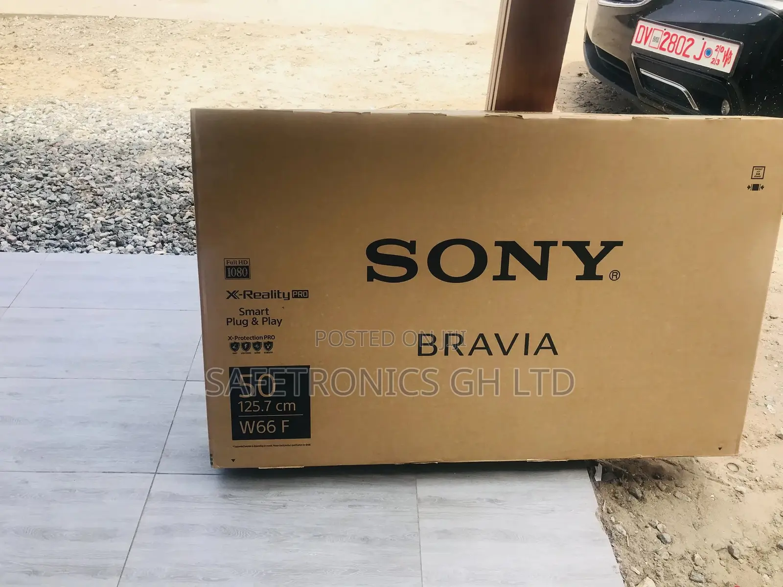Neat SONY LED 50W660F Fhd Smart Satellite