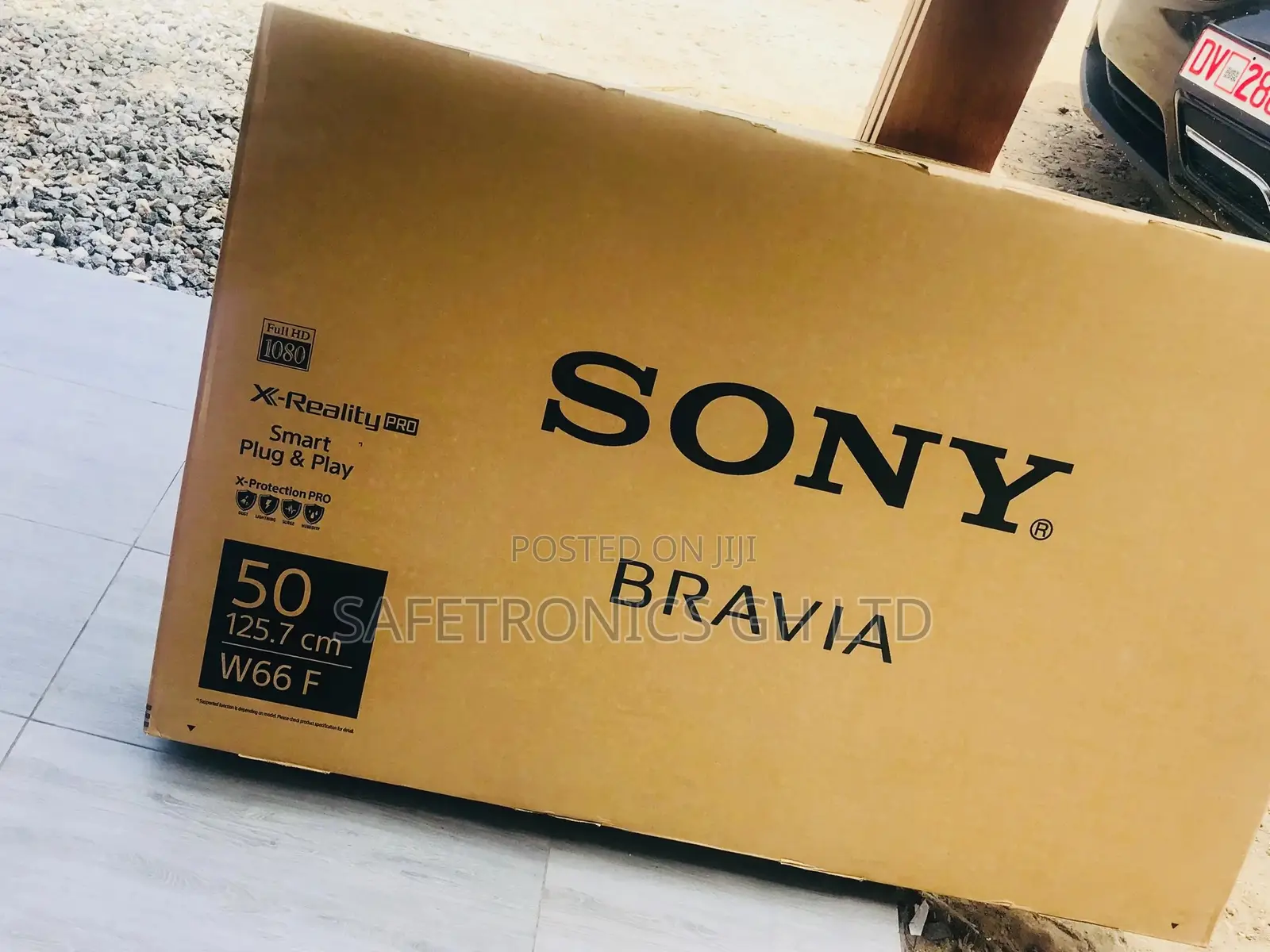 Neat Sony 50 Inch Led Full Hd Smart Tv, Black - KDL-50w660f
