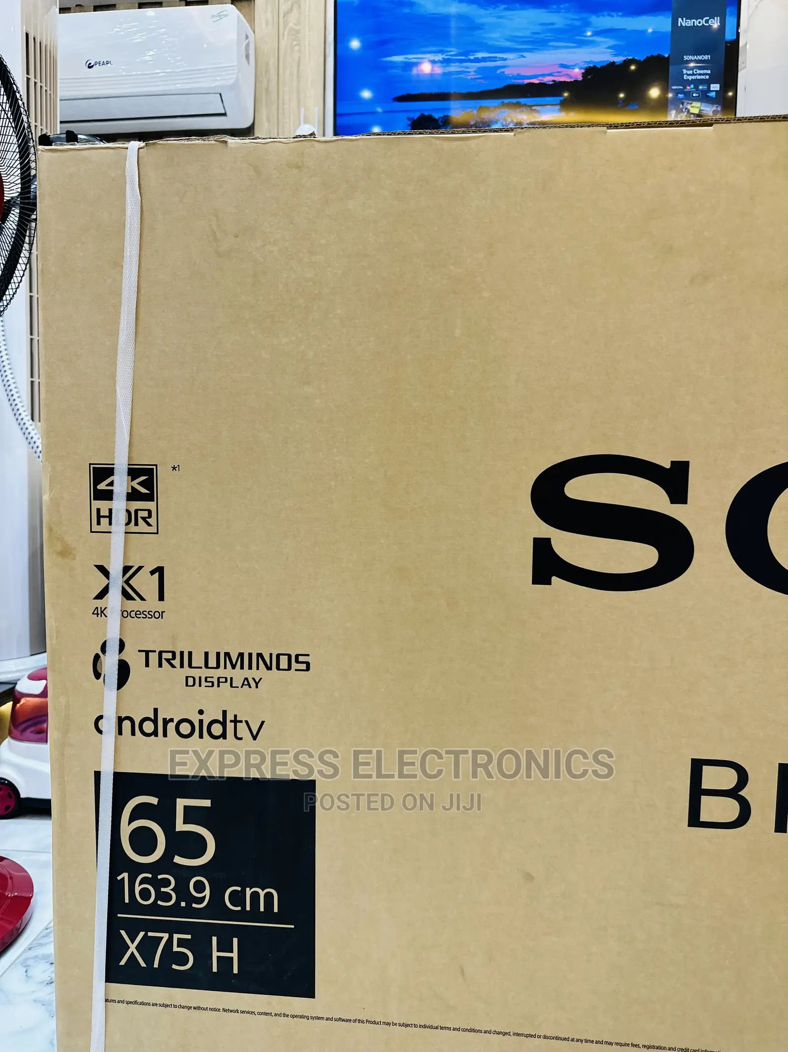 Place and Order for Slim Tv Sony 65X7500H UHD Smart