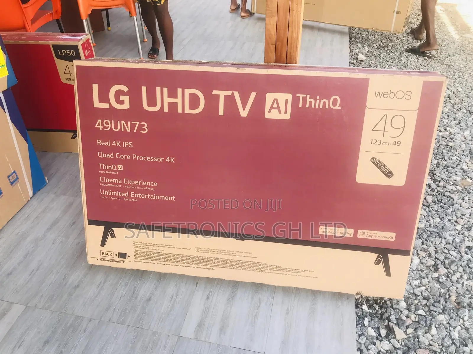 LG Uhd TV 49 Inch Un73 Series, Active HDR Smart Tv
