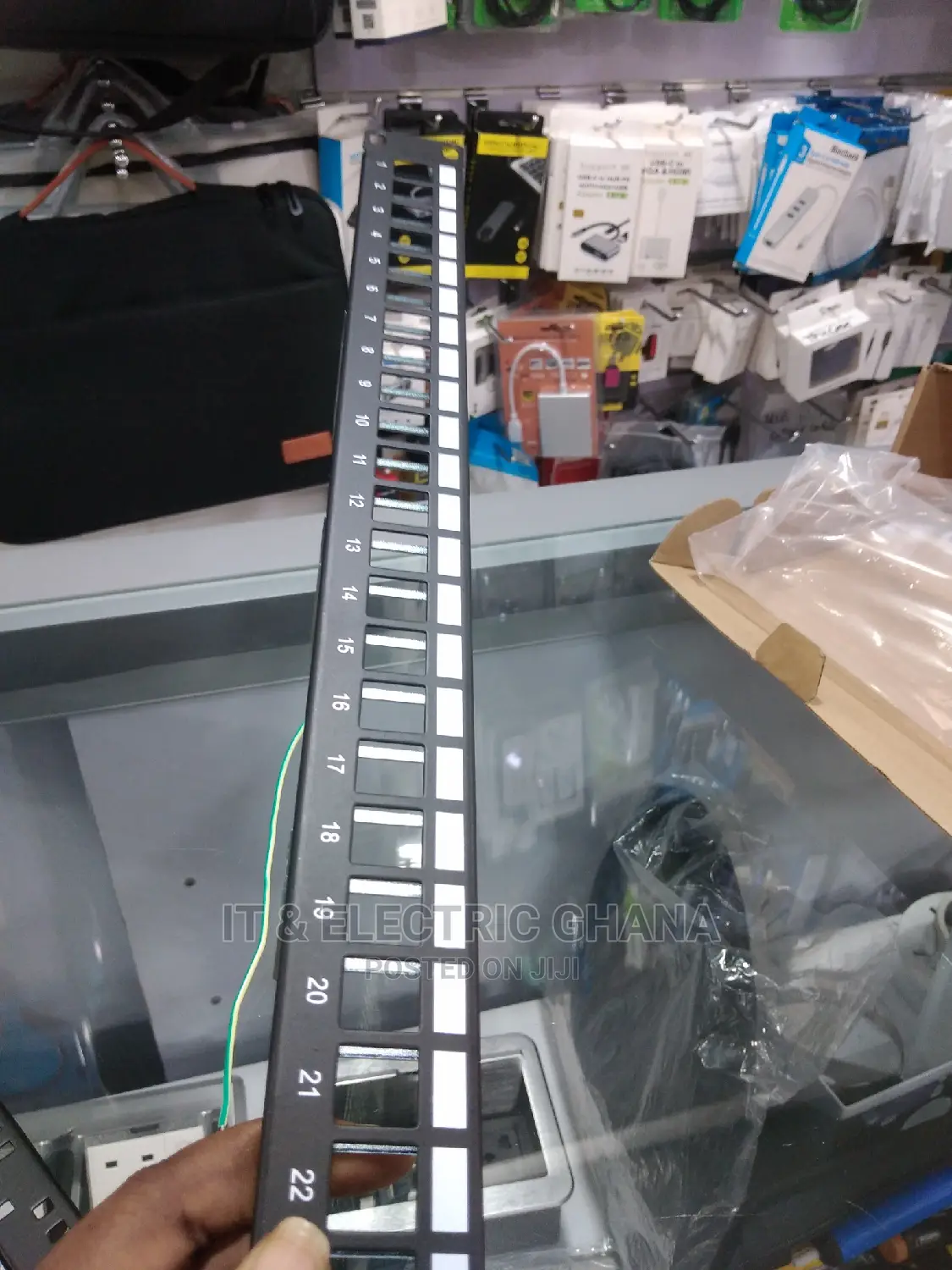 24 Port Unloaded Patch Panel Cat6a